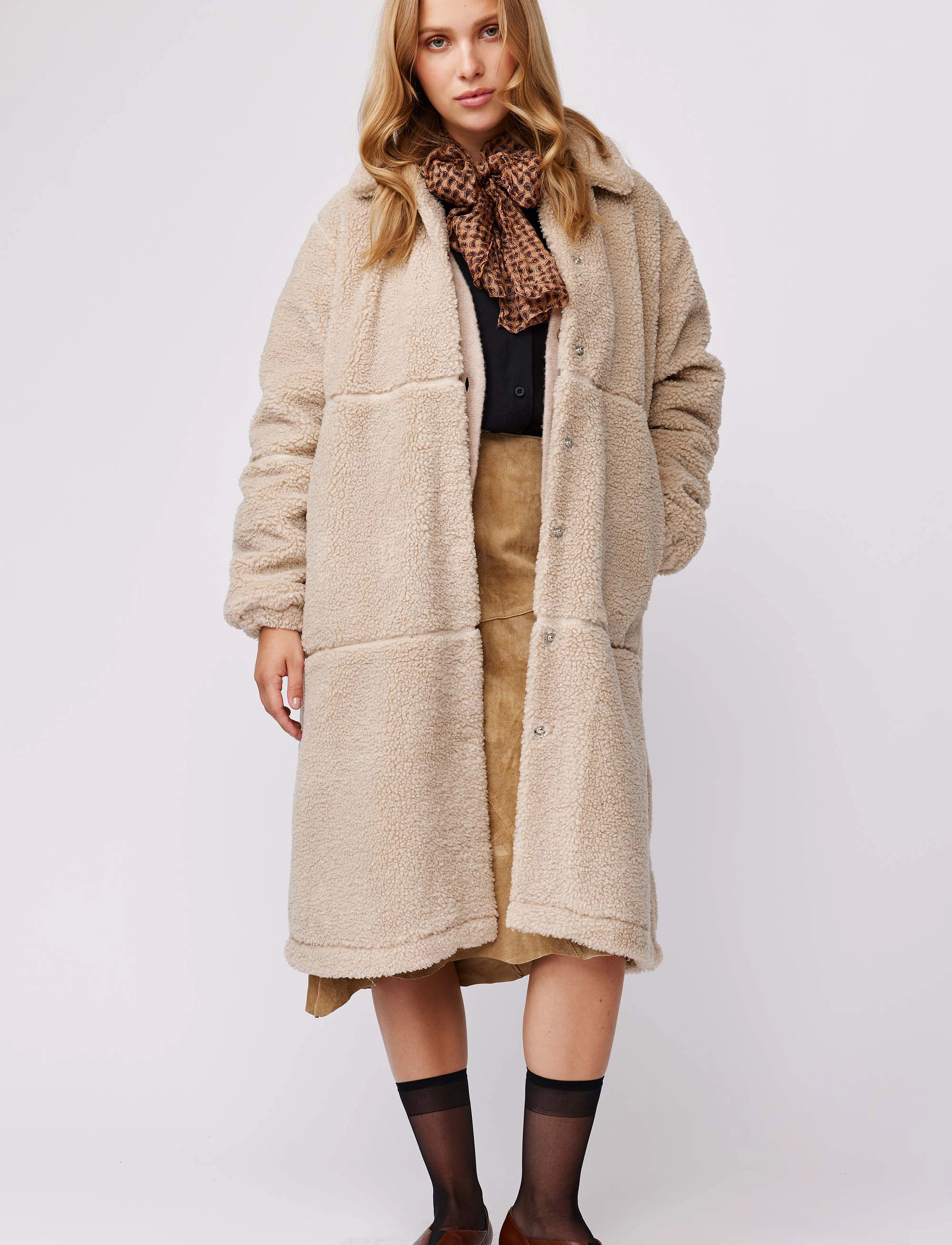 Makia Alina Coat, XL, Coats, Beige - Winter Frauen