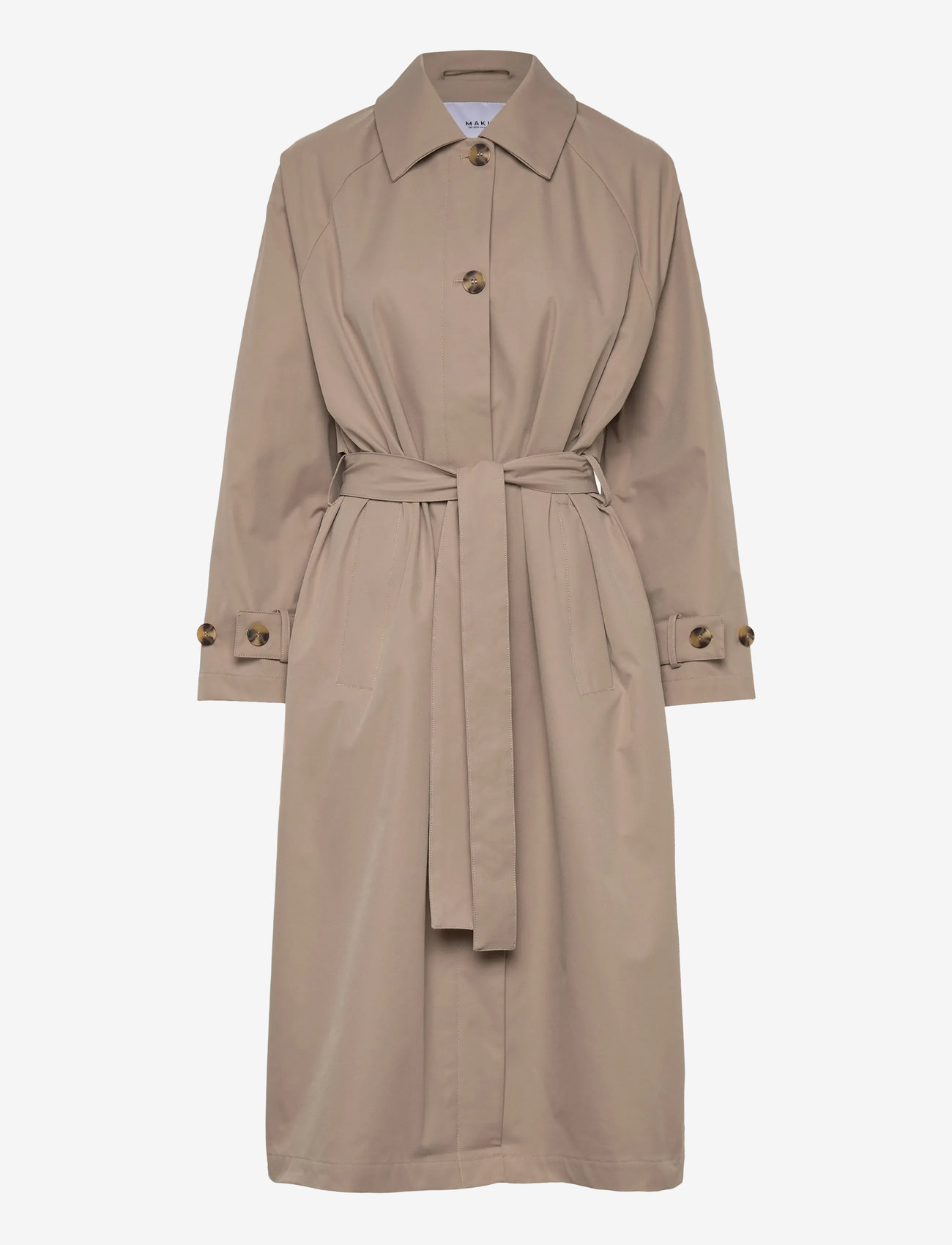 Makia - Olivia Trench - forårsjakker - light taupe - 0