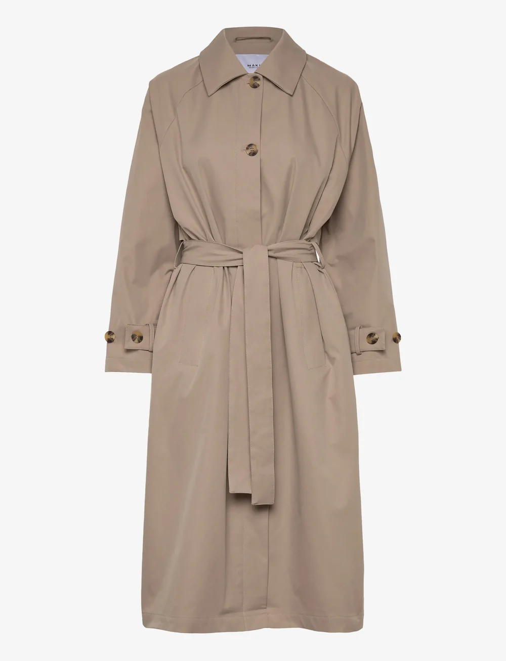 Makia - Olivia Trench - trenchcoats - light taupe - 0