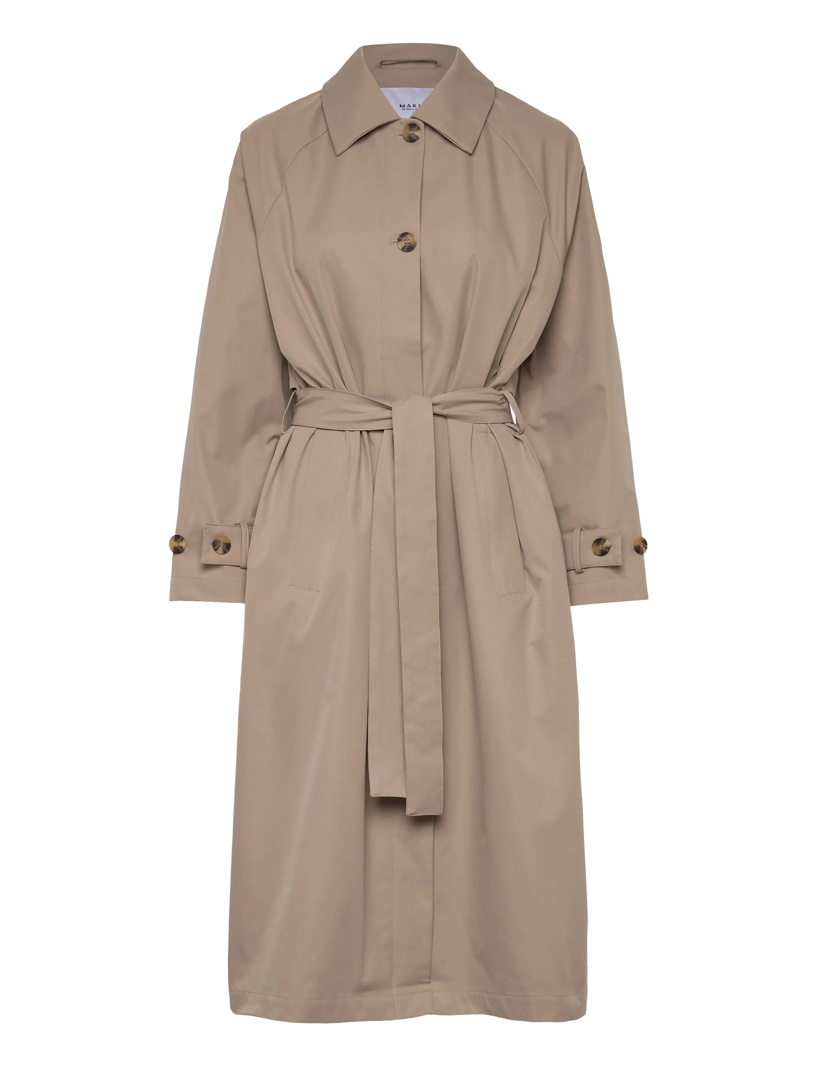 Makia Olivia Trench - Makia - LIGHT TAUPE / beige