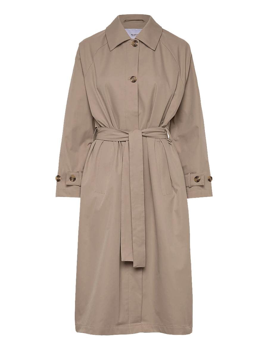 Makia - Olivia Trench - trenči - light taupe - 0