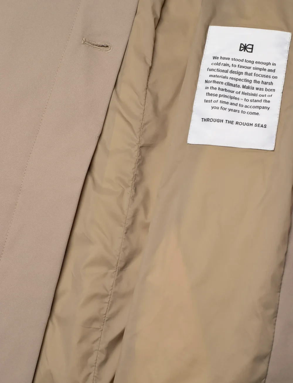 Makia - Olivia Trench - trenchcoats - light taupe - 4