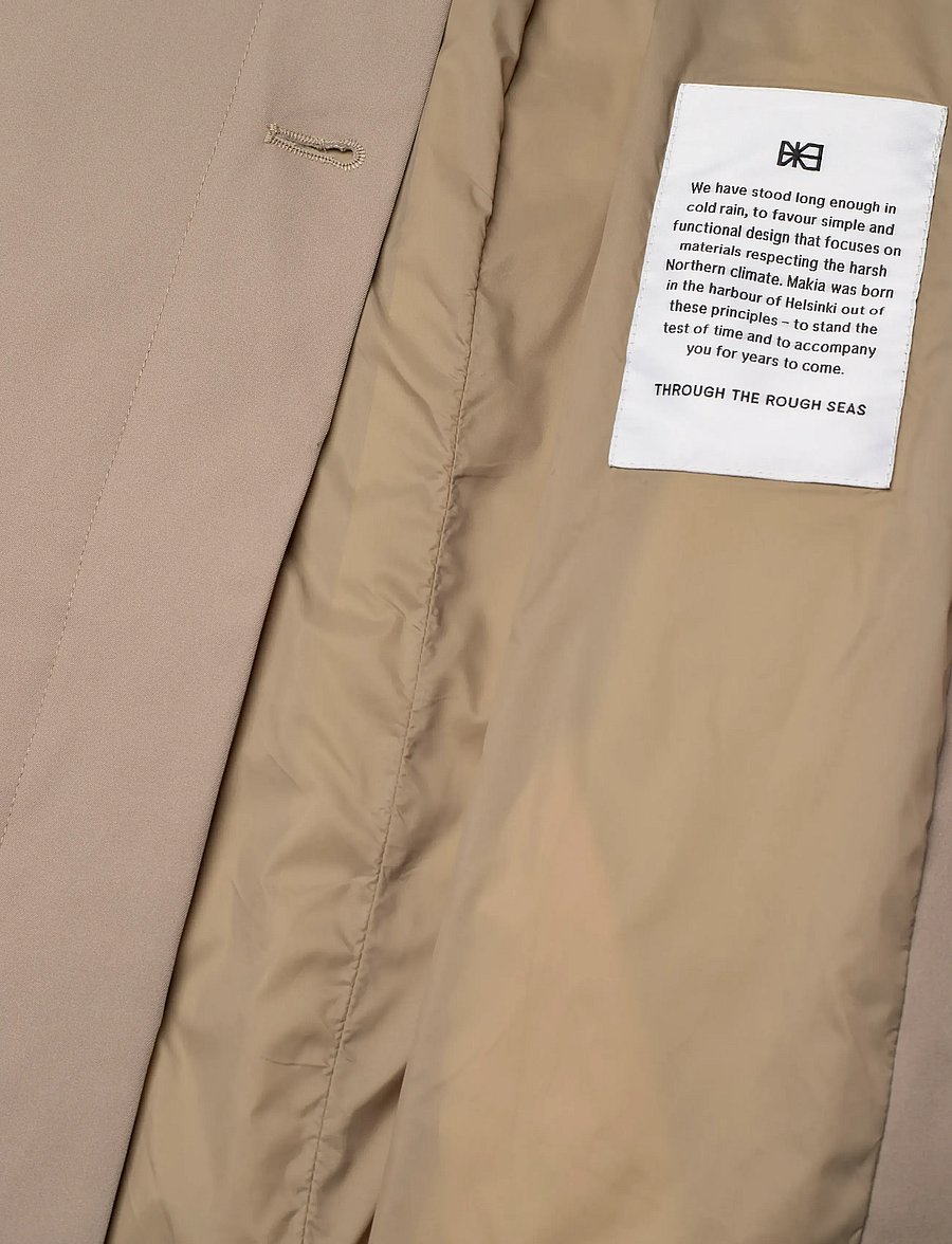 Makia - Olivia Trench - trenči - light taupe - 4
