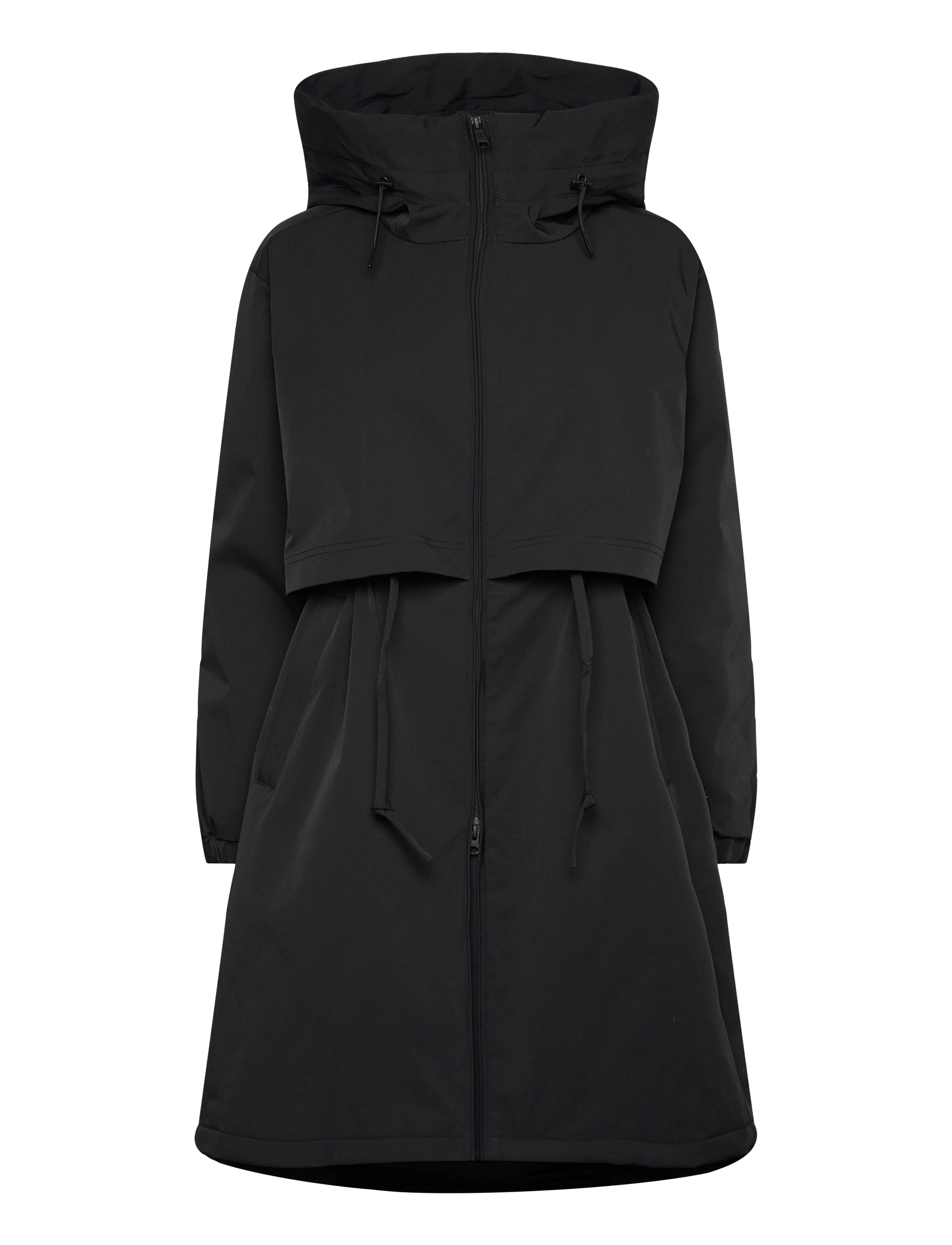 Vieno Coat - BLACK