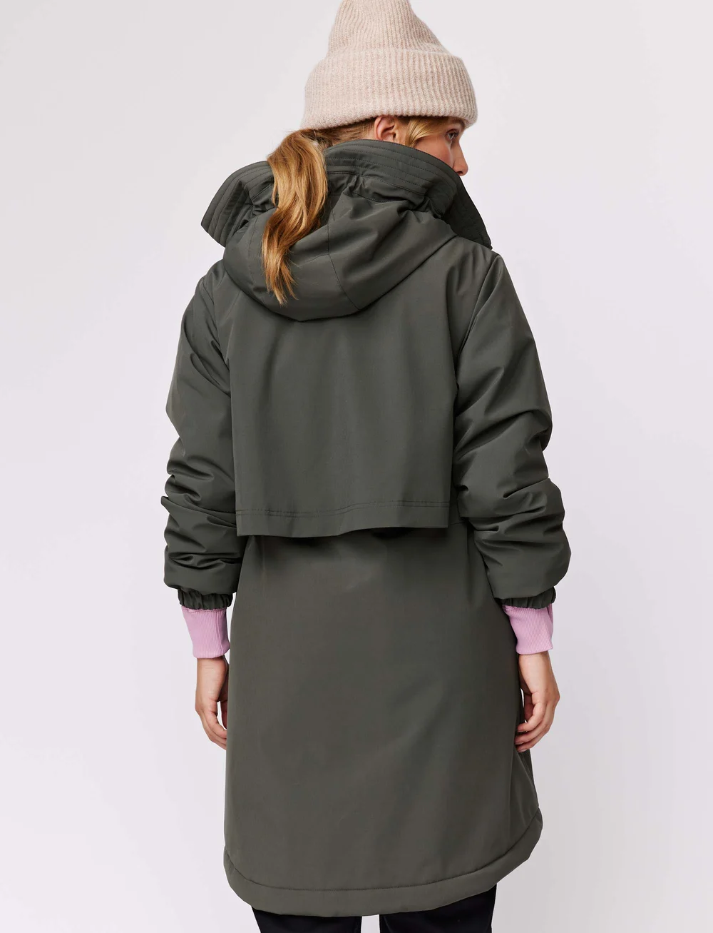 Makia - Laina Jacket - kappor - dusty olive - 3