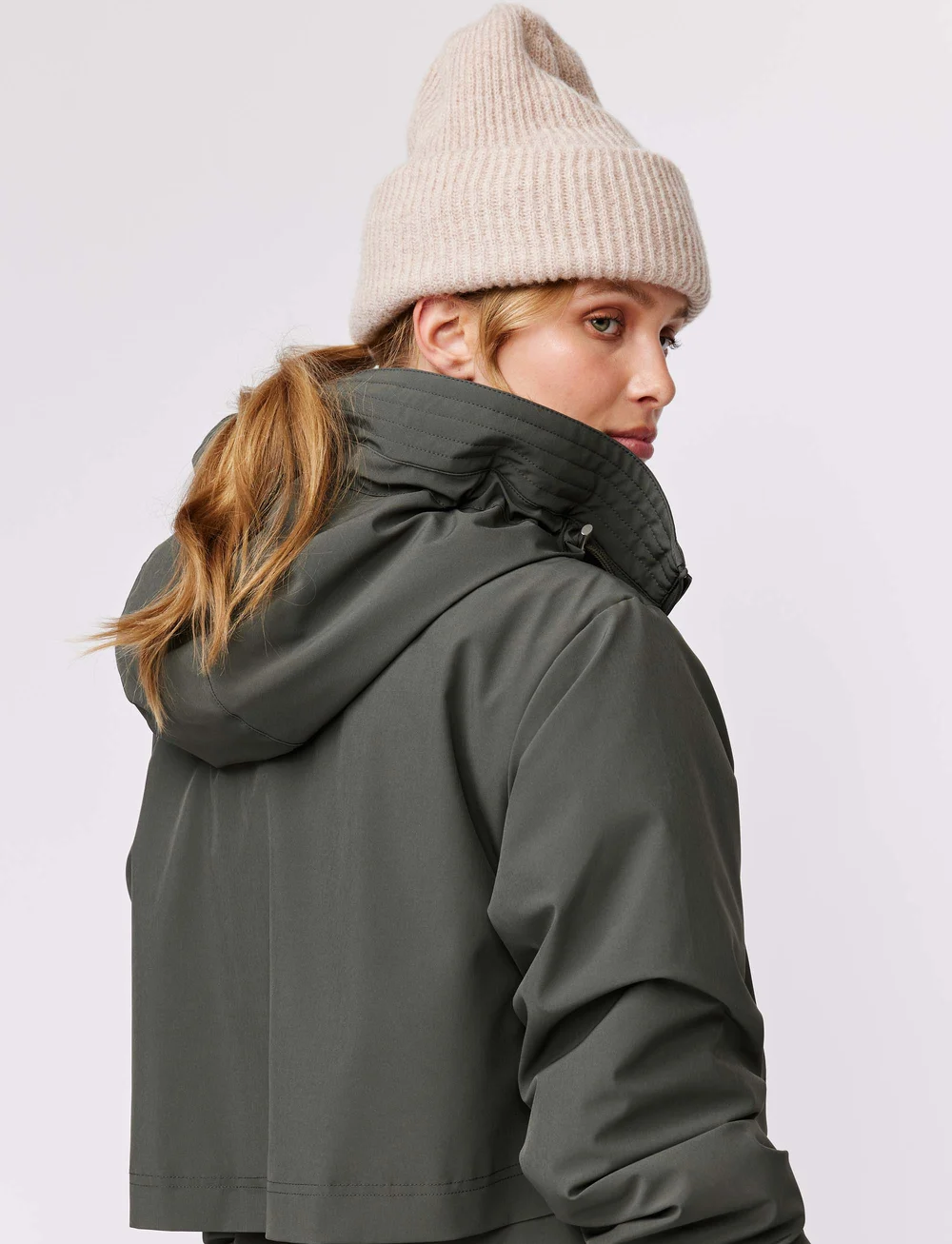 Makia - Laina Jacket - kappor - dusty olive - 4