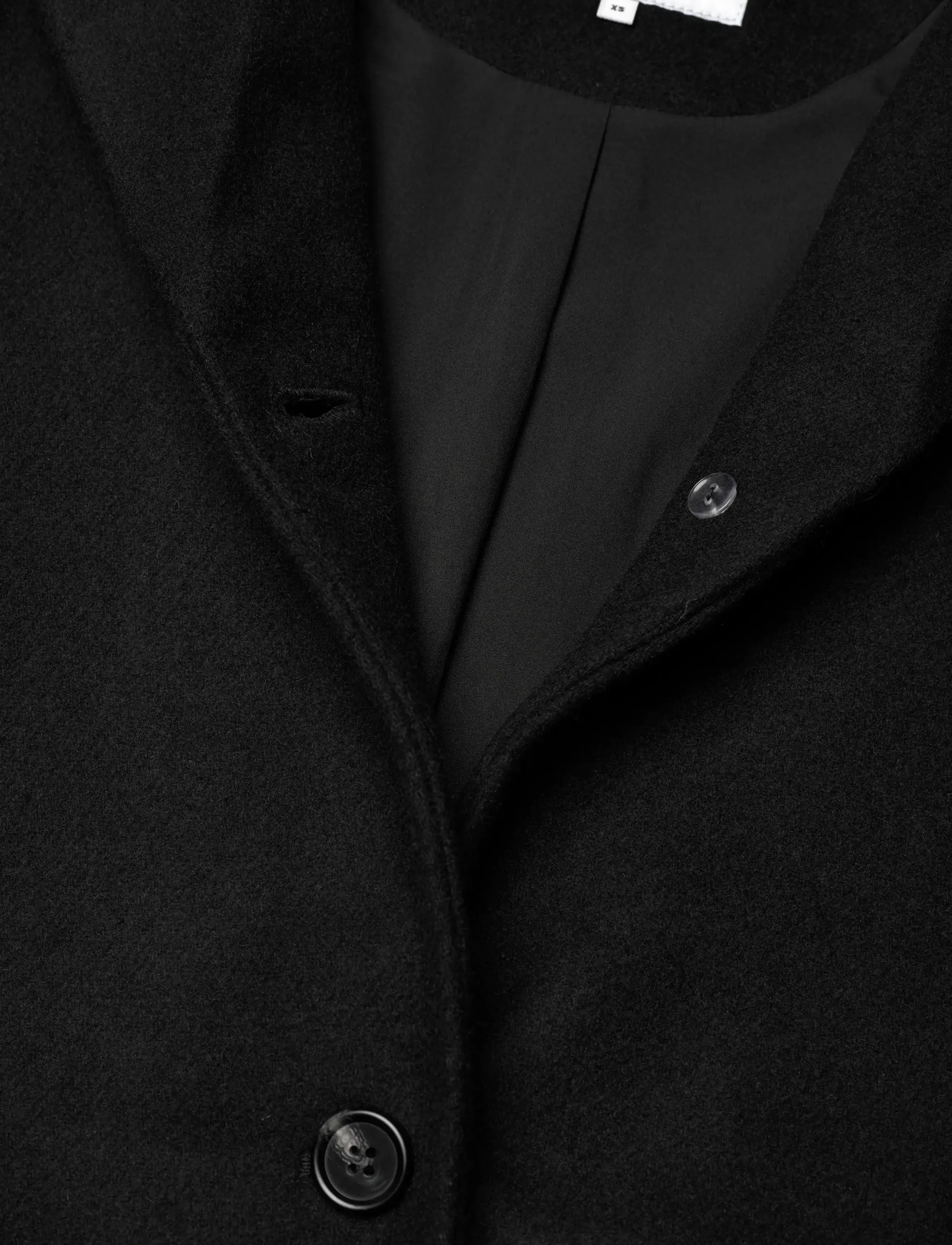 Makia - Amelia Coat - uldfrakker - black - 2