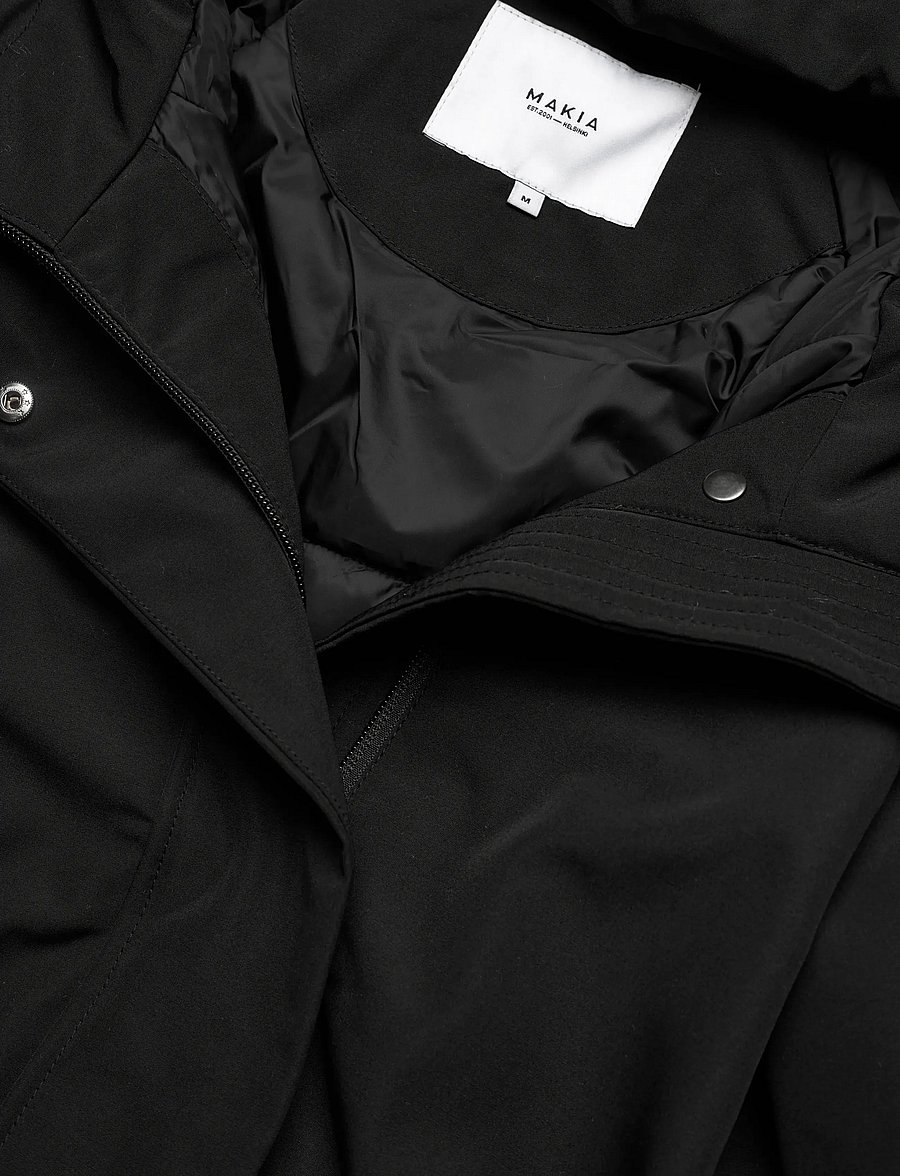Makia - Kaija Coat - parka's - black - 2