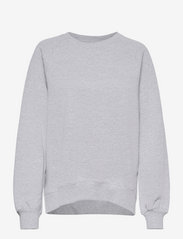 Makia - Etta Sweatshirt - hættetrøjer - light grey - 0