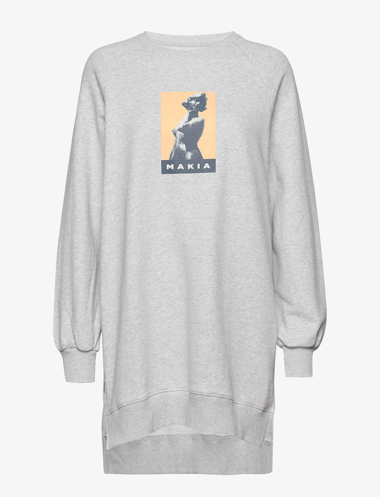 Manta Long Sweatshirt - LIGHT GREY