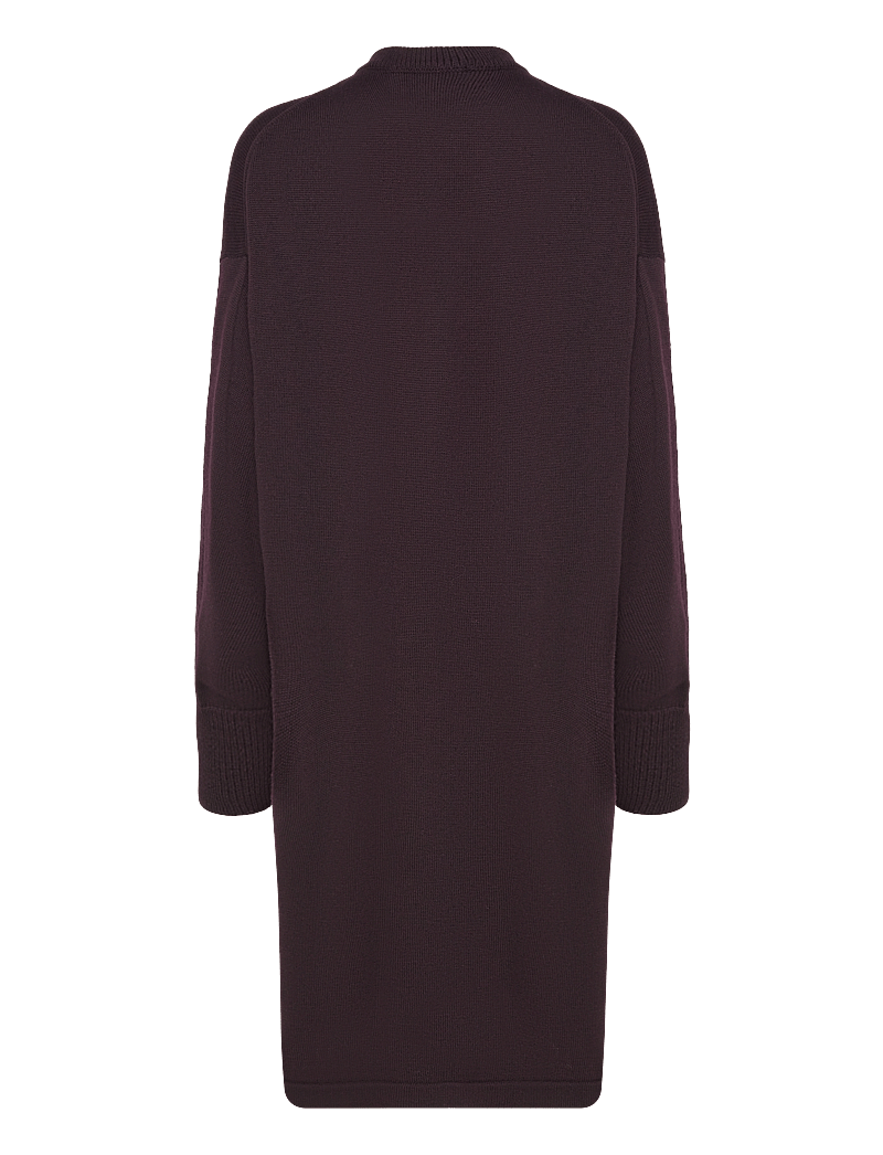 Makia - Saga Dress - stickade klänningar - purple - 1