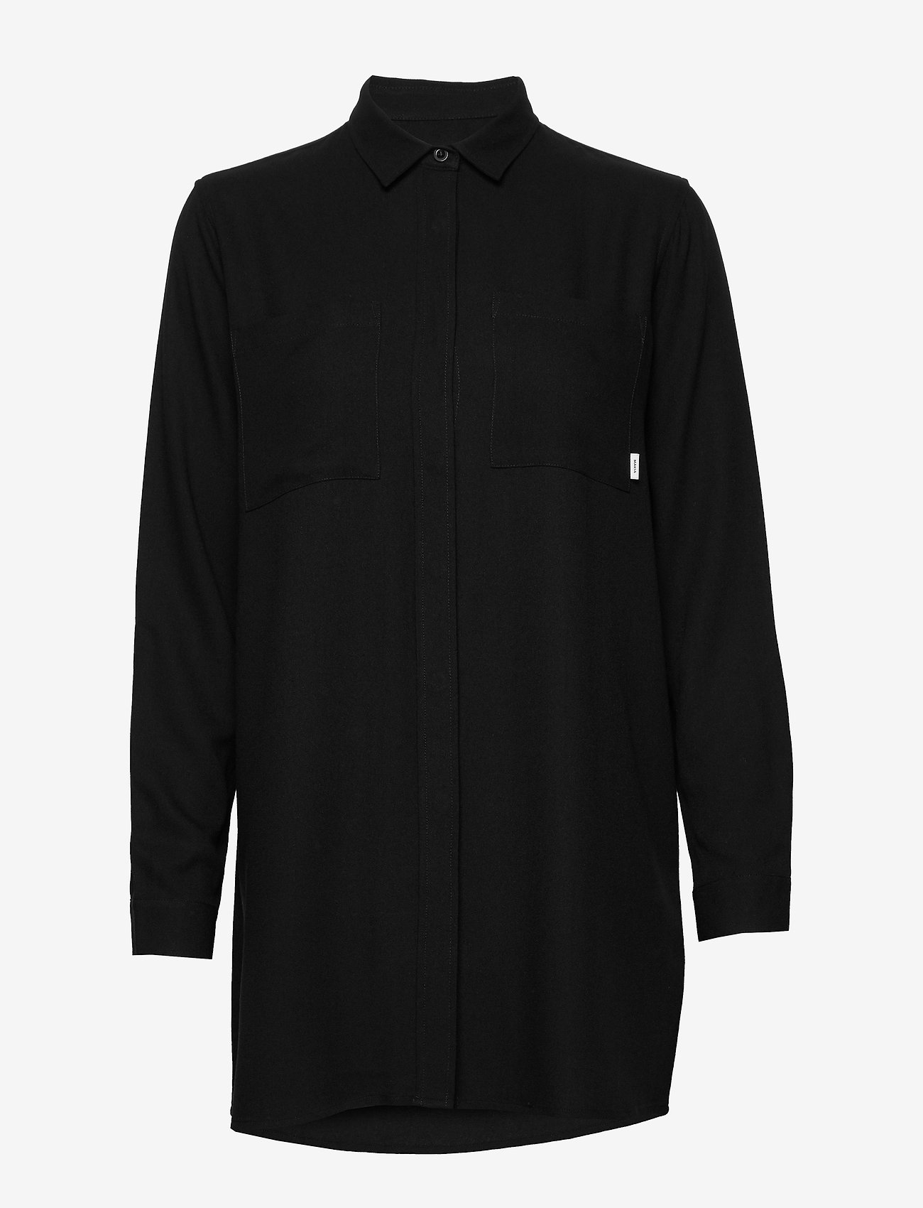 Makia - Nominal Shirt - langærmede skjorter - black - 0