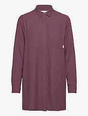 Makia - Nominal Shirt - overhemden met lange mouwen - wine - 0