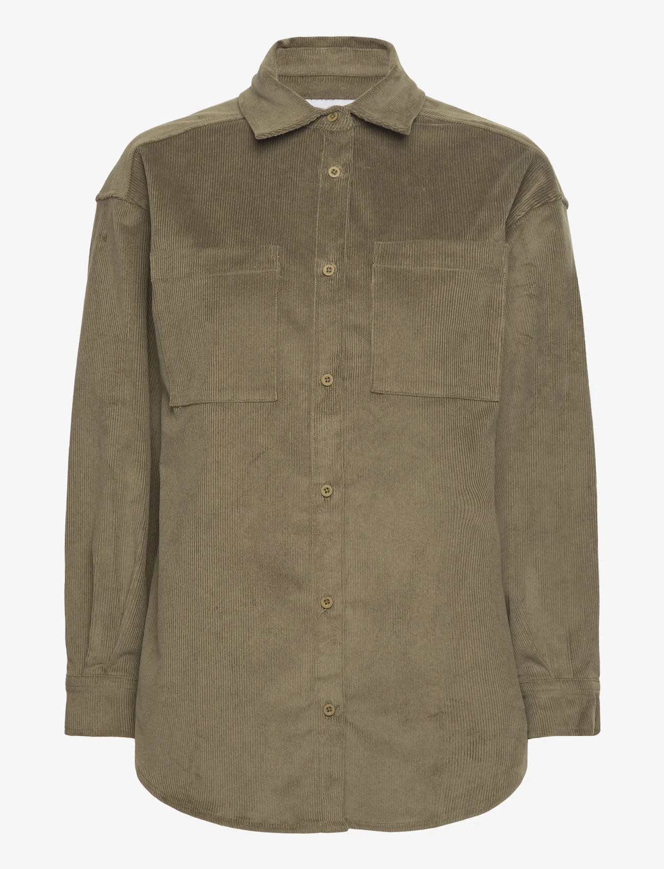 Makia - Sienna Shirt - long-sleeved shirts - moss - 0