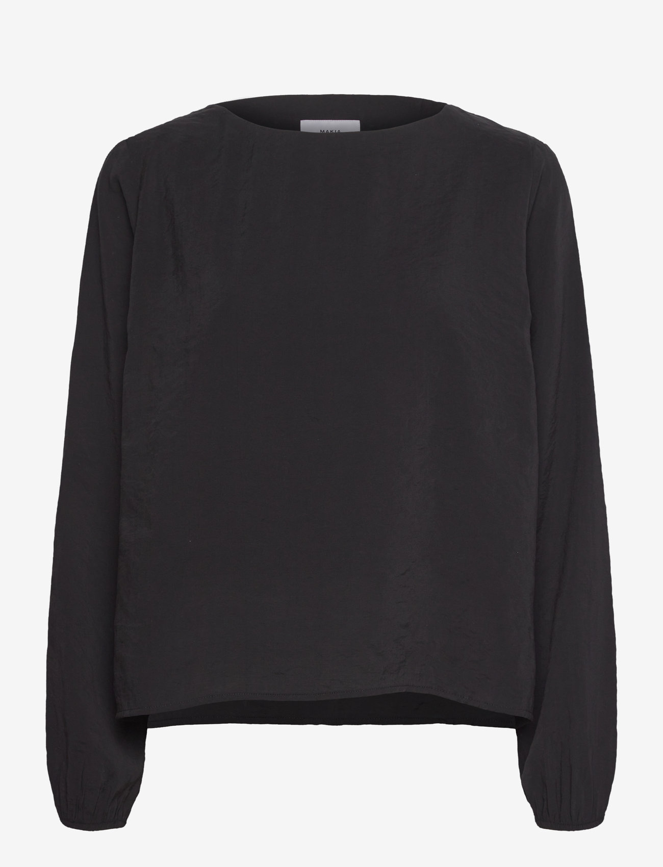 Makia - Leila Blouse - pitkähihaiset puserot - black - 0
