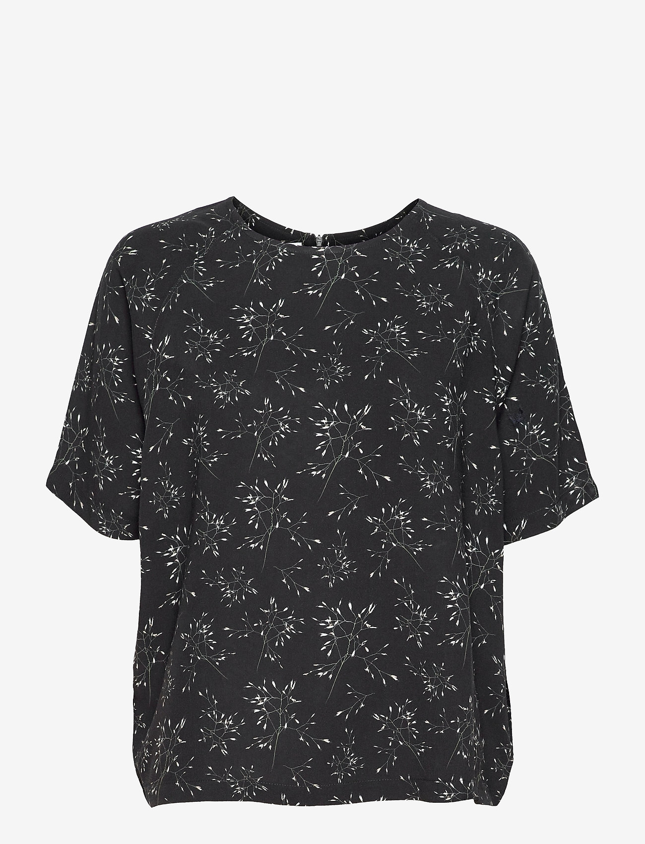 Makia - Meadow Shirt - black hay - 0