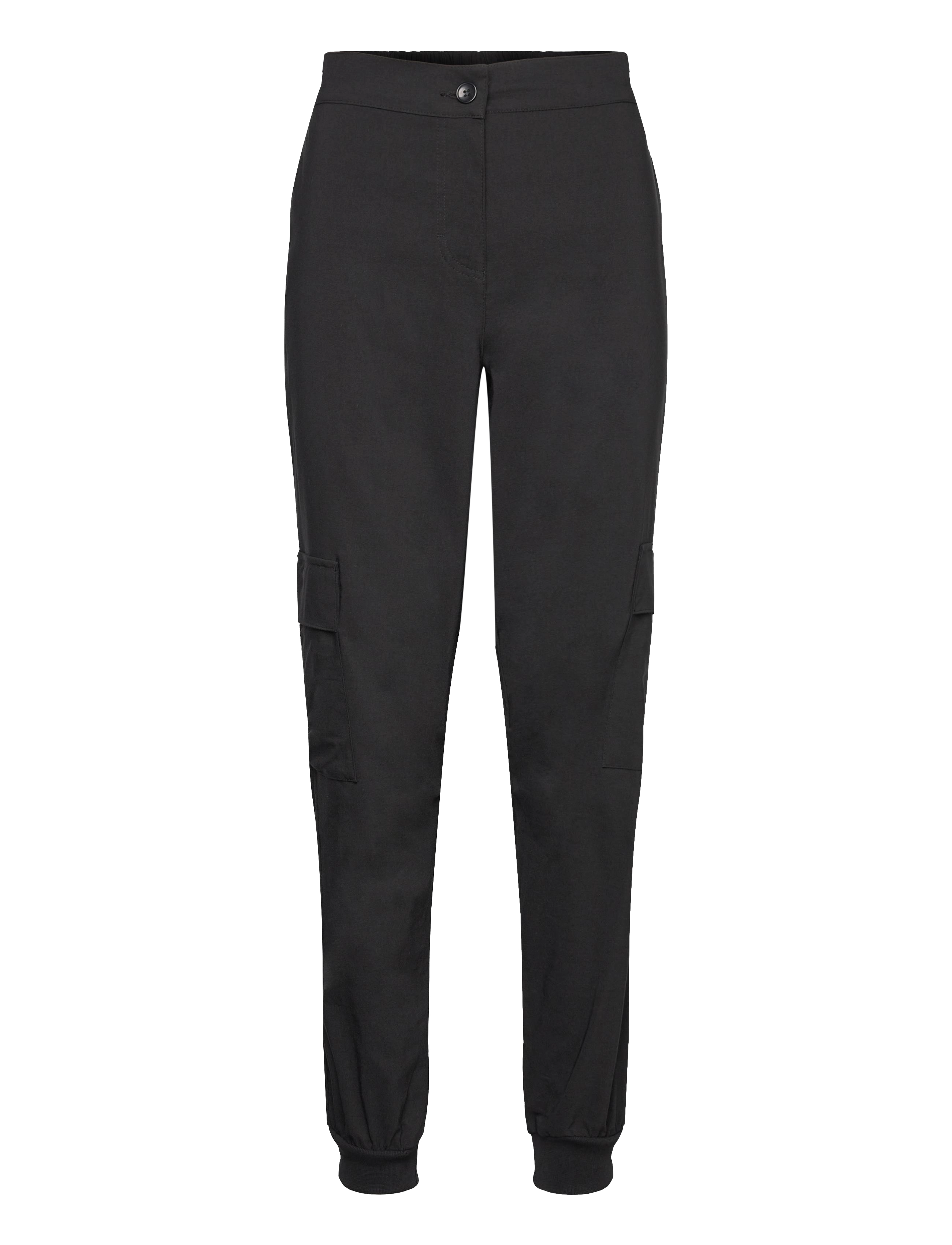 Makia Mya Trousers, Kvinder, Cargo Jogger Bukser, Sort, Str: S