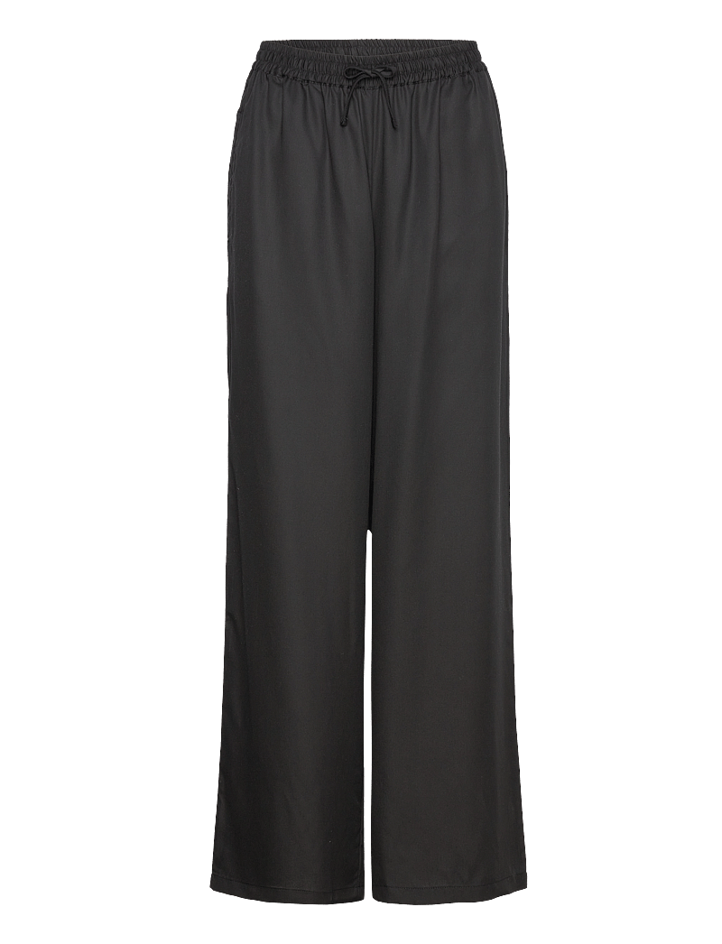 Makia - Ley Trousers - bukser med brede ben - black - 0