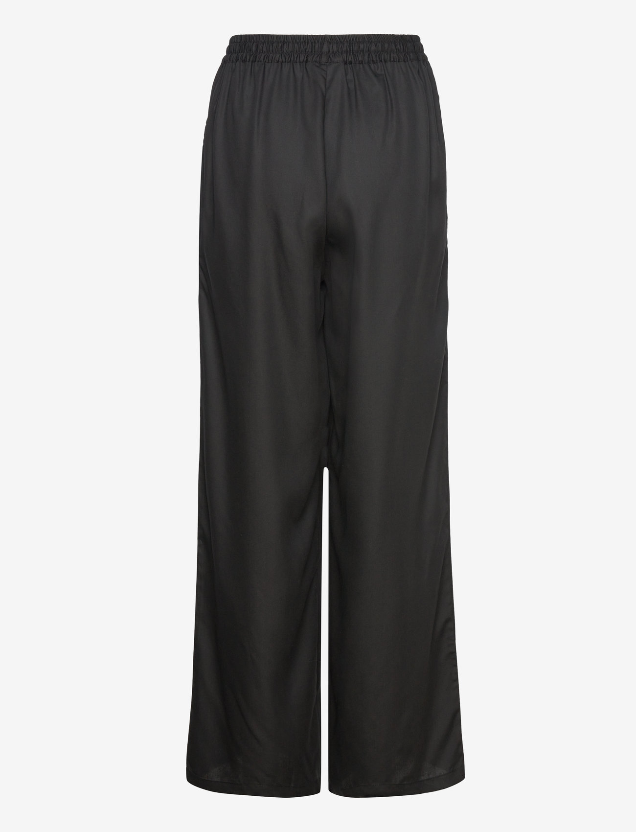 Makia - Ley Trousers - hosen mit weitem bein - black - 1