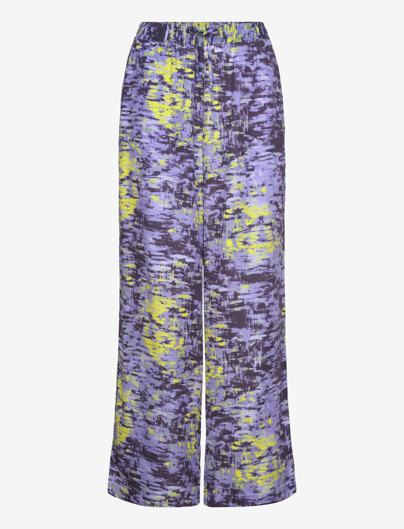 Makia - Ley Trousers - wide leg trousers - pond - 1