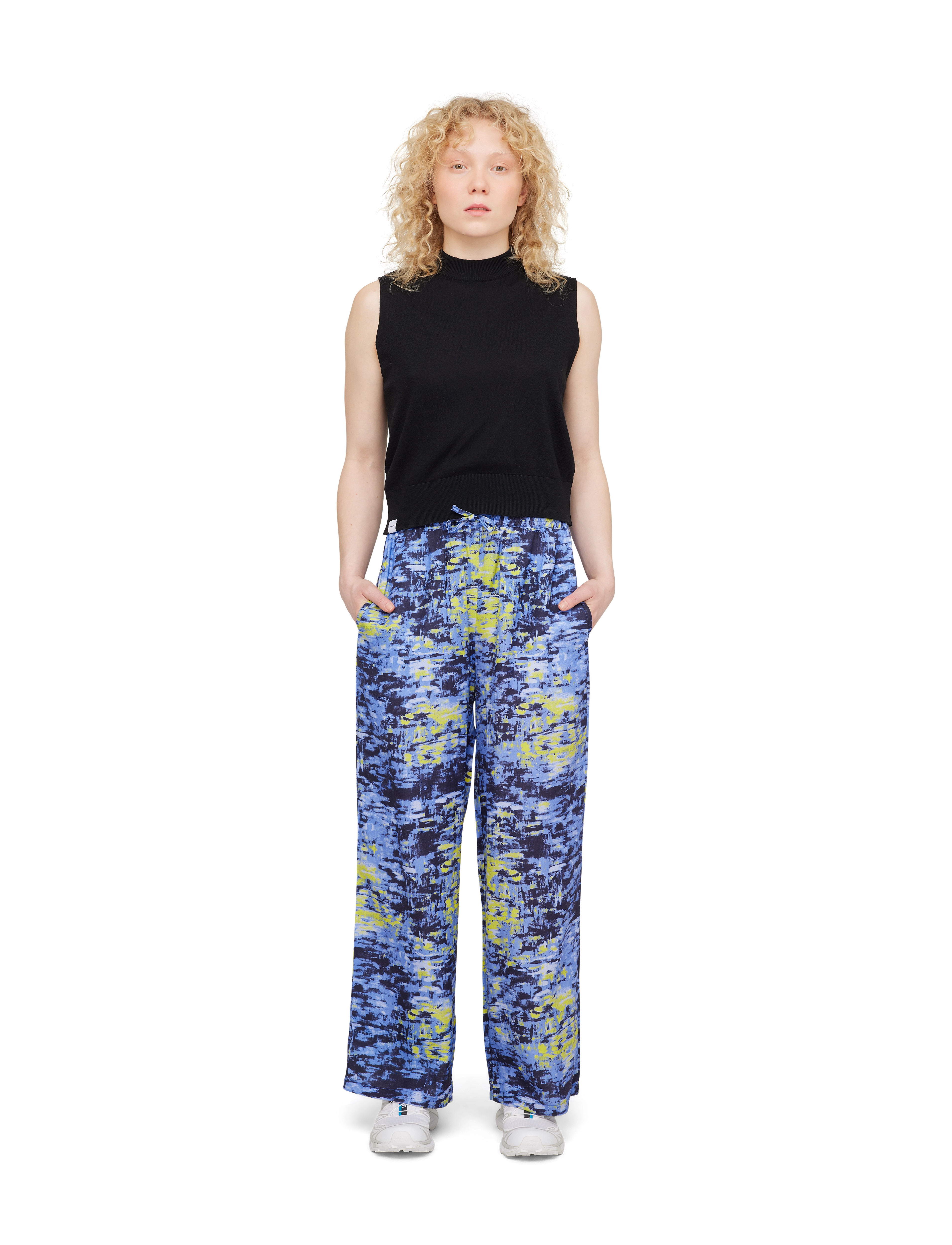 Makia Ley Trousers, XS, Lila - Wide Leg, Frauen