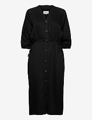 Makia - Vieno Dress - midi dresses - black - 0