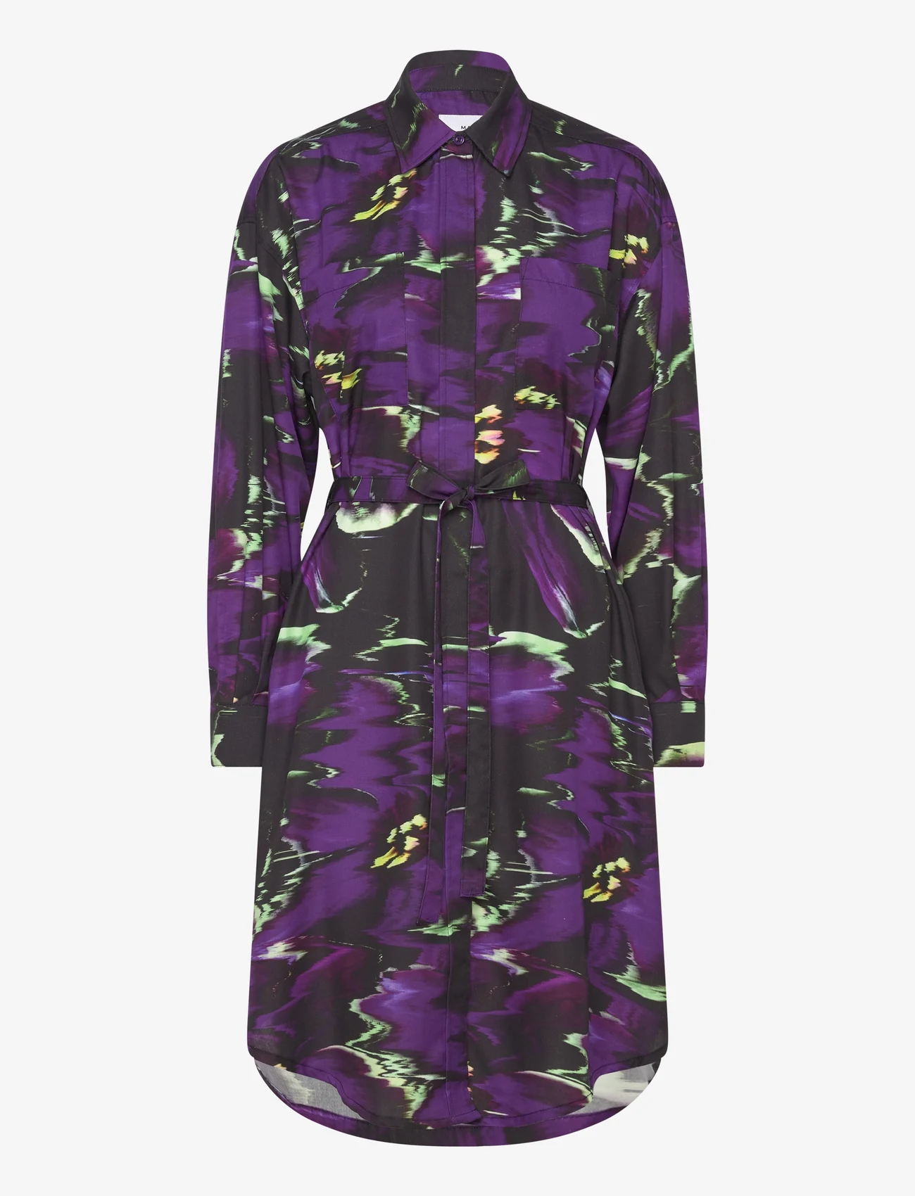 Makia - Lia Dress - shirt dresses - dark lilac - 0