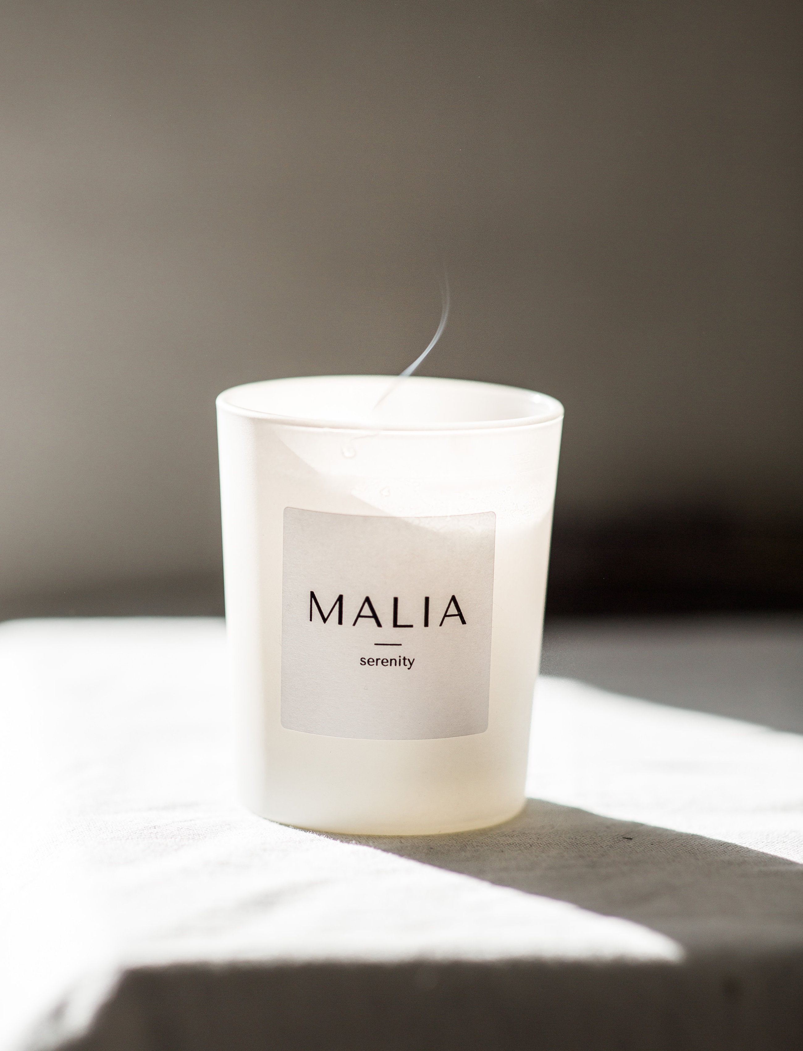 MALIA Serenity Candle, 180 g, Nude, Hjem > Duftlys, Dame