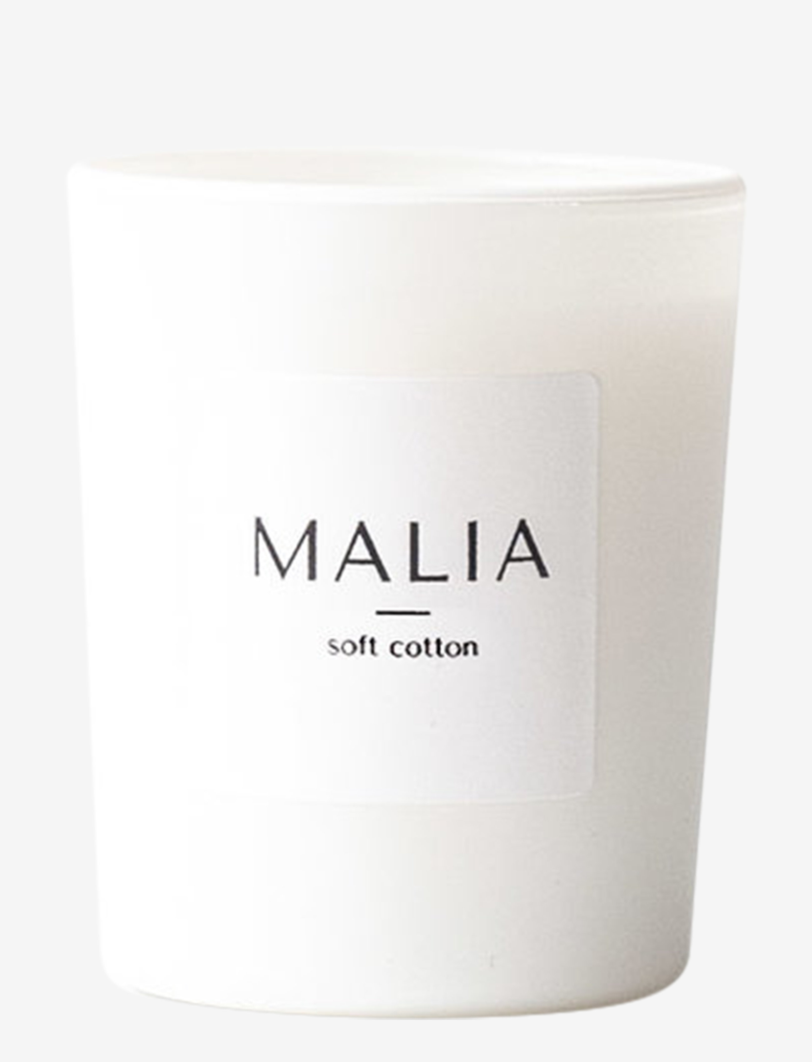 MALIA Soft Cotton Candle Small, Scented Candles, Nude, Str: 75 g