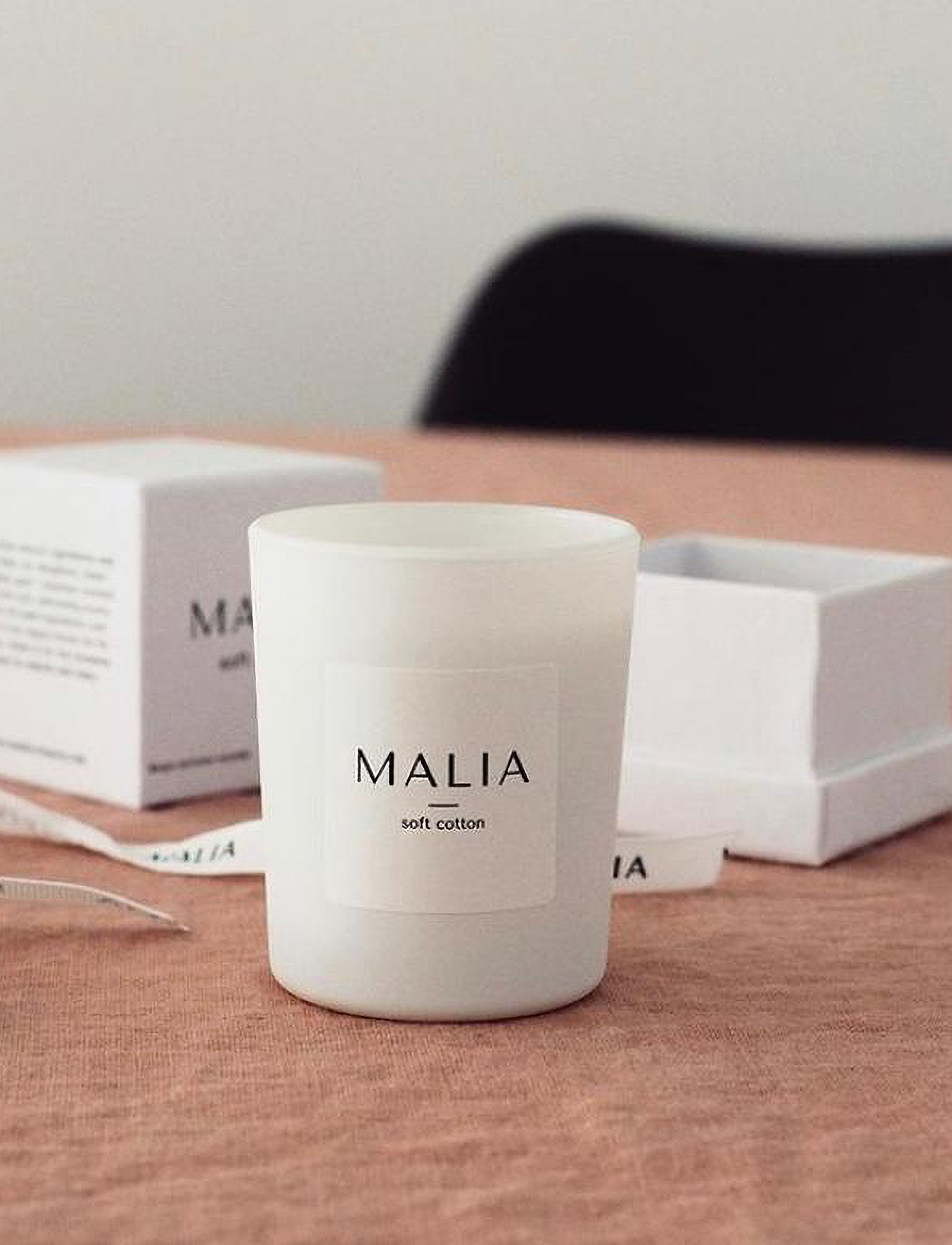 MALIA - Soft cotton candle small - mellom 200-500 kr - soft cotton - 2