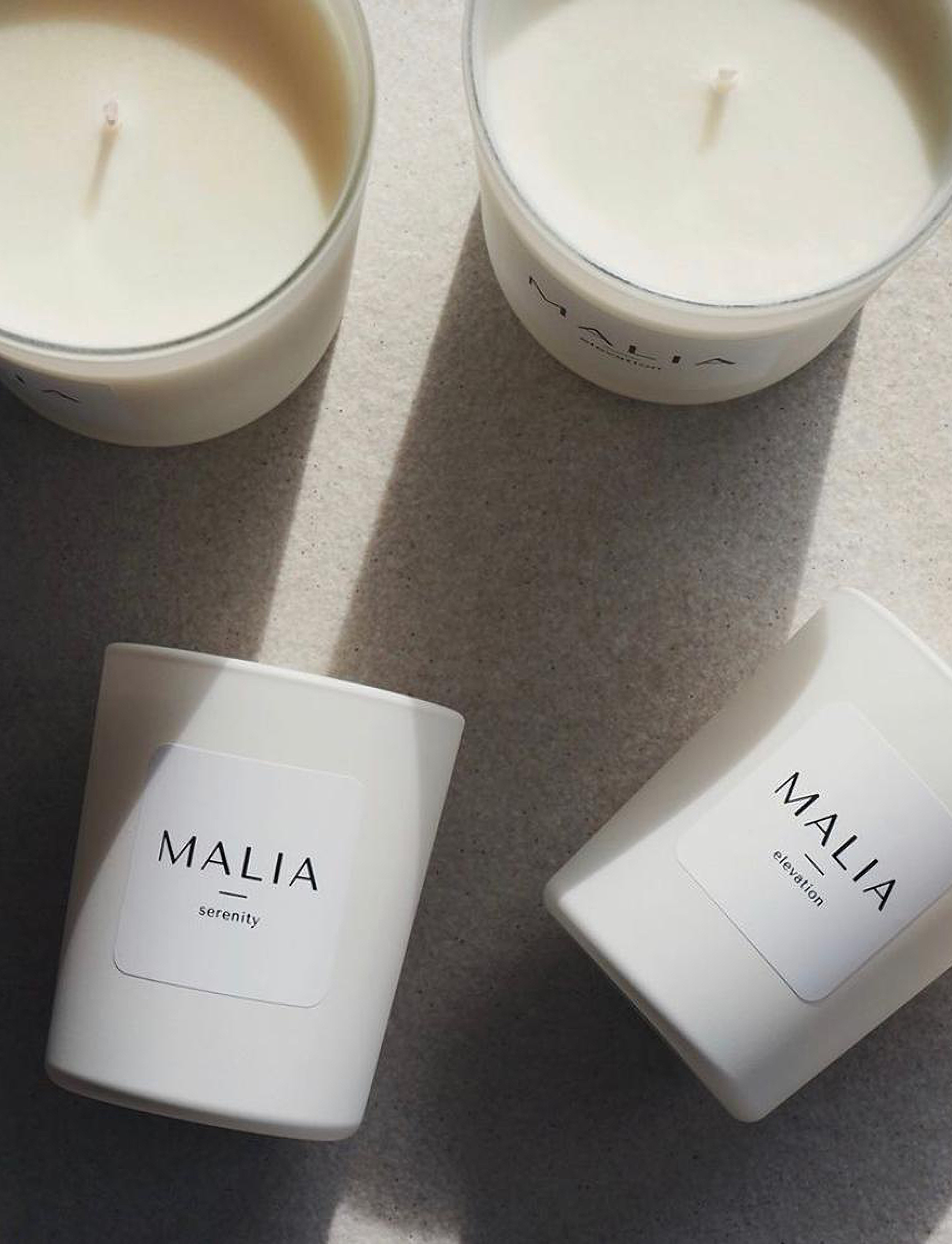 MALIA Serenity Candle Small, 75 g, Nude, Hjem > Duftlys, Dame