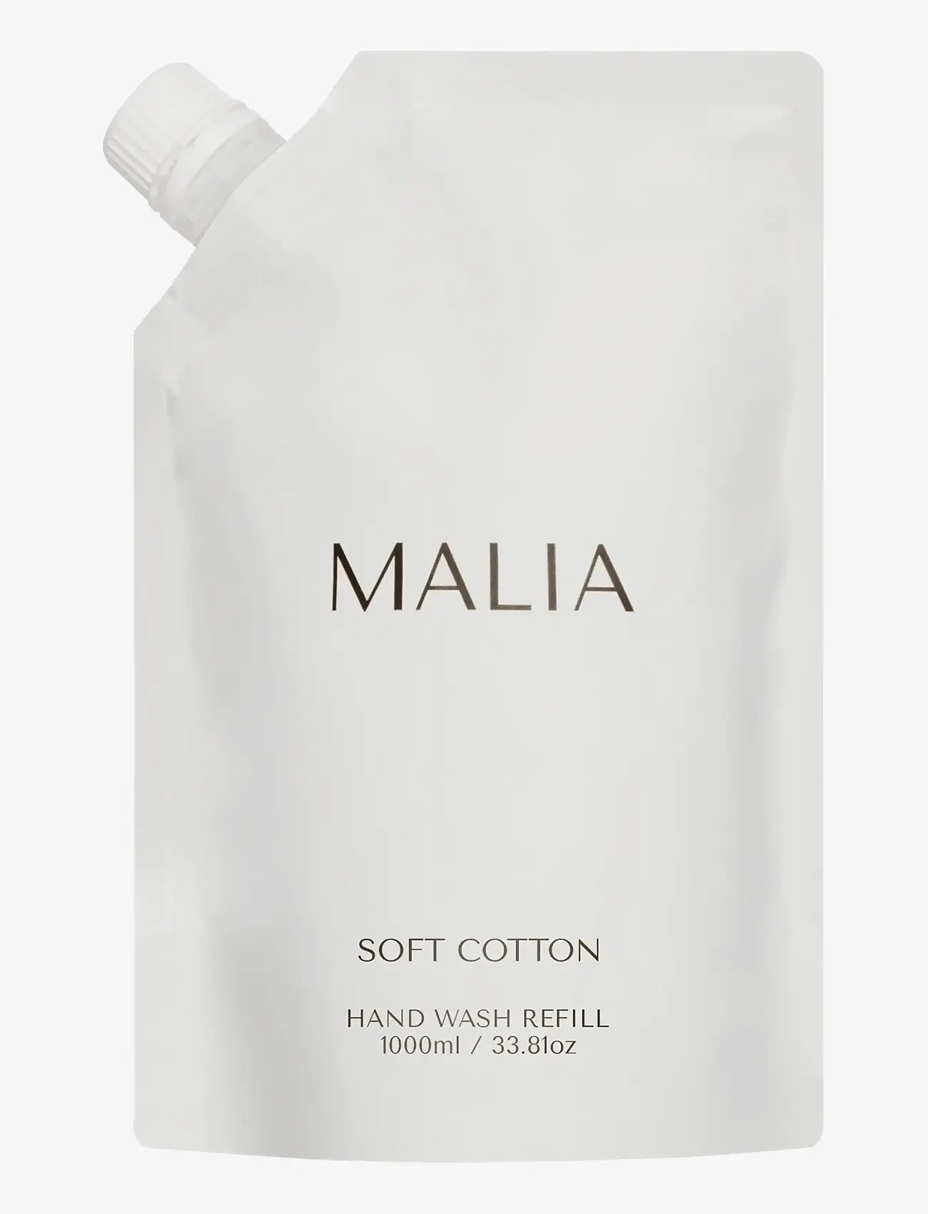 MALIA - Soft cotton hand wash refill - sæbe refills - white - 0