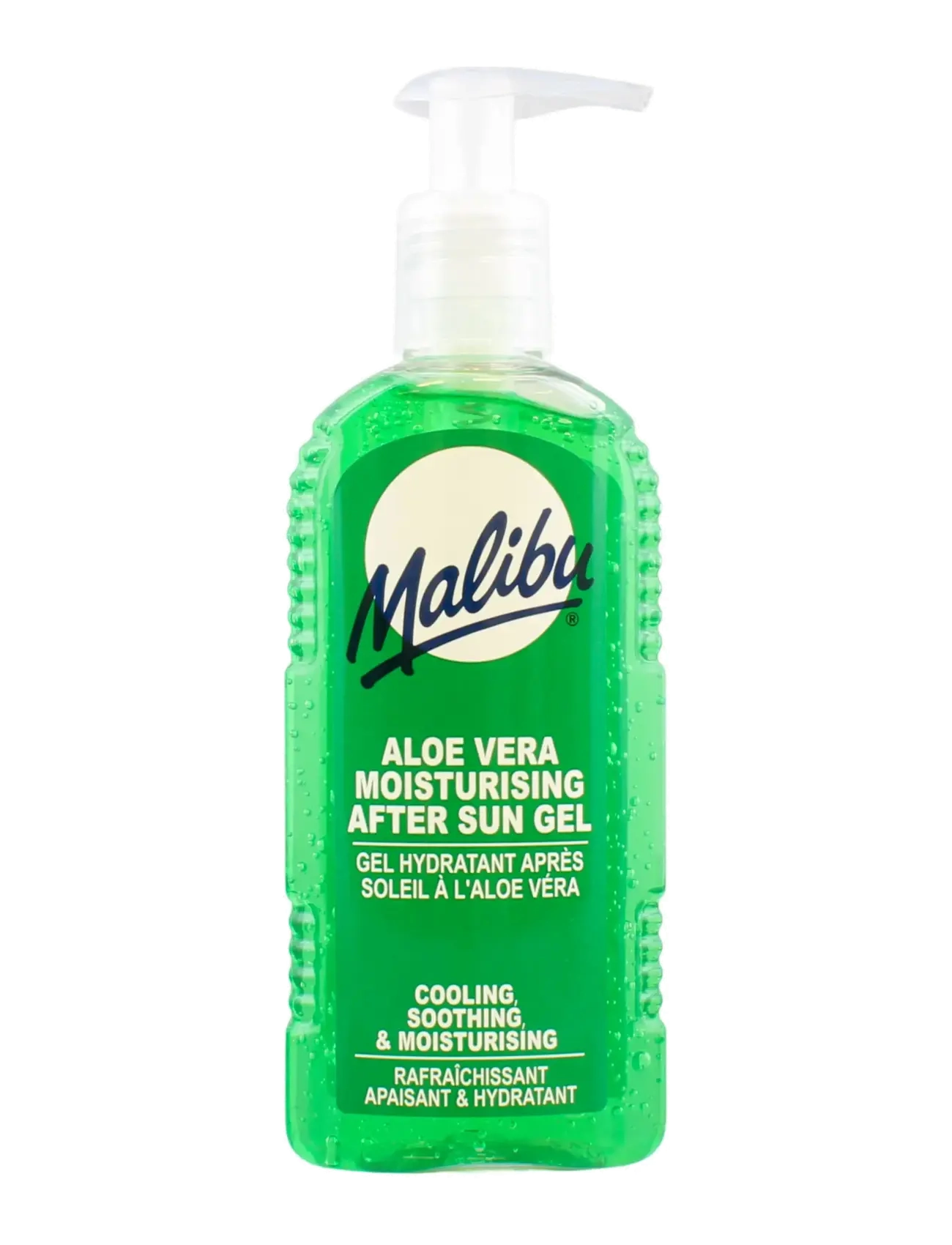 Malibu MALIBU 200ML ALOE VERA AFTER SUN MOISTURISING GEL - Shop under 100kr - TRANSPARENT / clear
