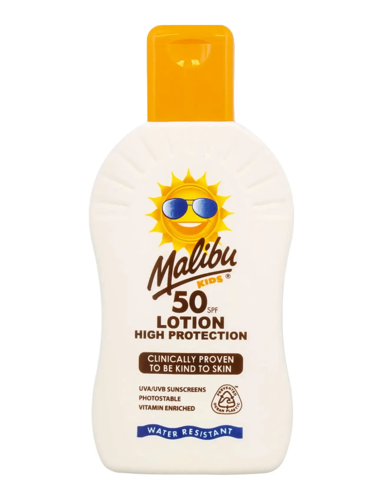 Malibu Malibu 200ml Spf 50 Kids Lotion, 200 ml, Nude, Solprodukter > Solcreme Til Børn, Dame