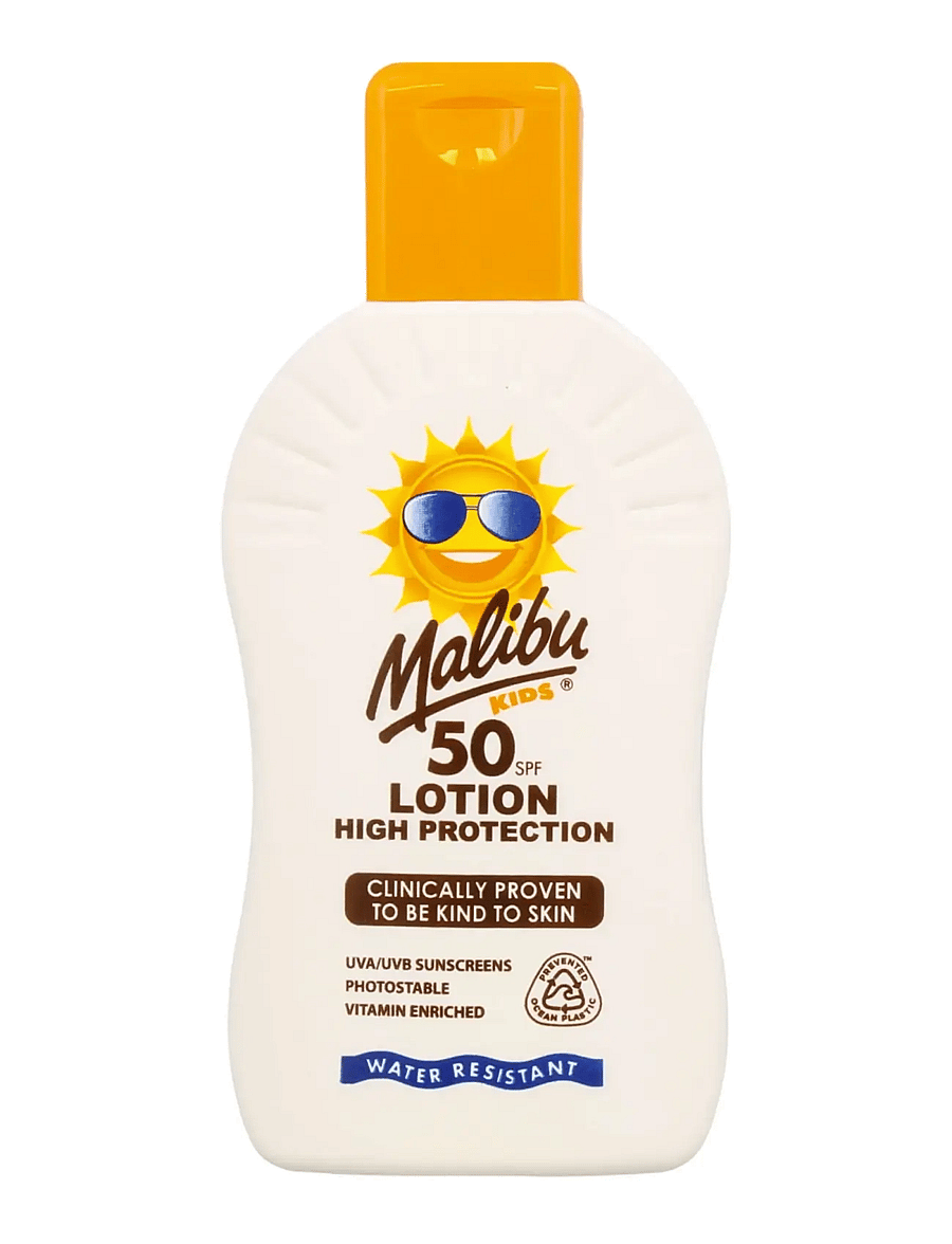 Malibu - MALIBU 200ML SPF 50 KIDS LOTION - lapsille - transparent - 0
