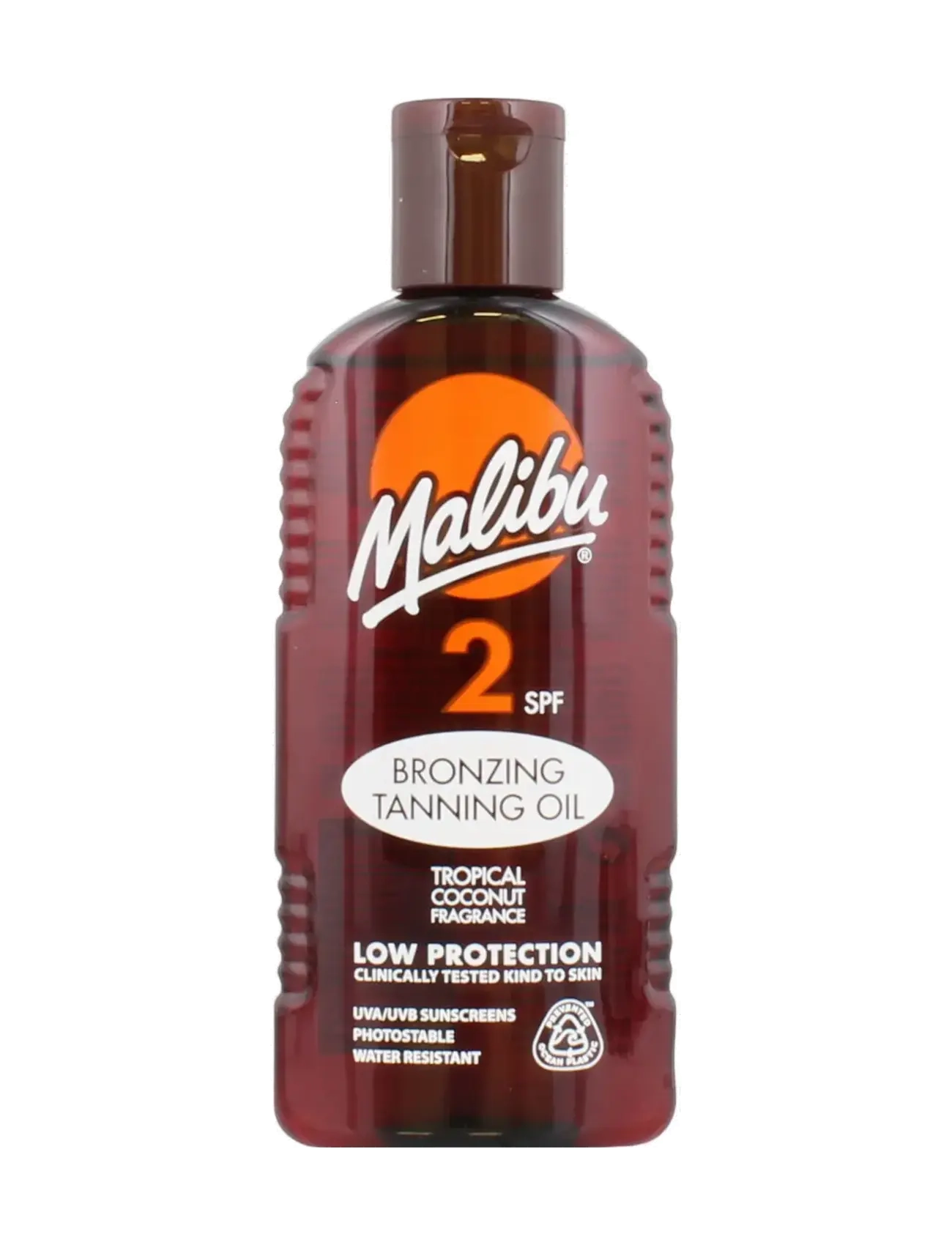 Malibu Malibu 200ml Spf 2 Bronzing Tanning Oil, 200 ml, Nude, Solpleje > Krop, Dame
