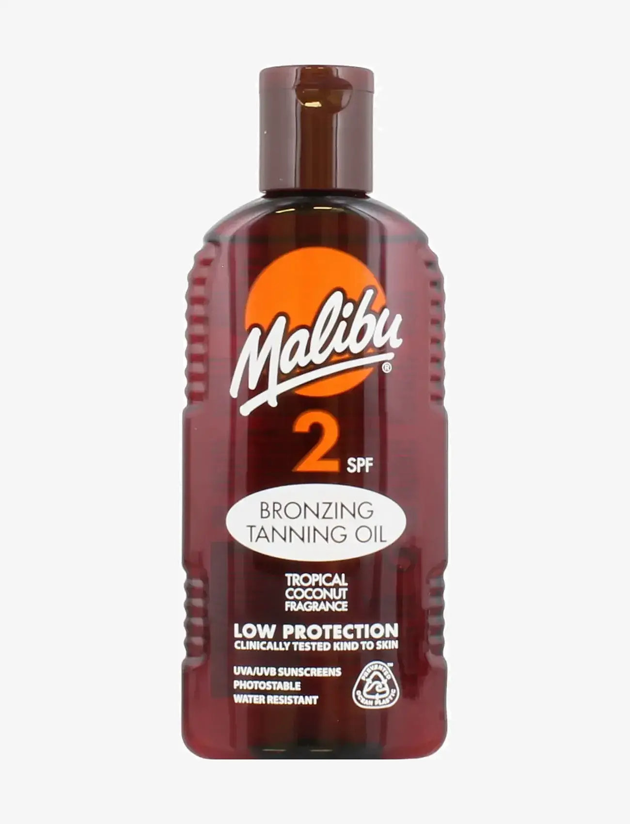 Malibu - MALIBU 200ML SPF 2 BRONZING TANNING OIL - til kroppen - transparent - 0