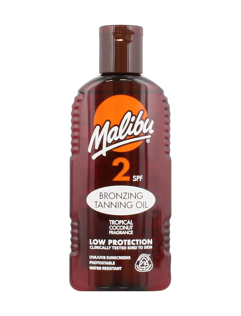 Malibu - MALIBU 200ML SPF 2 BRONZING TANNING OIL - til kroppen - transparent - 0
