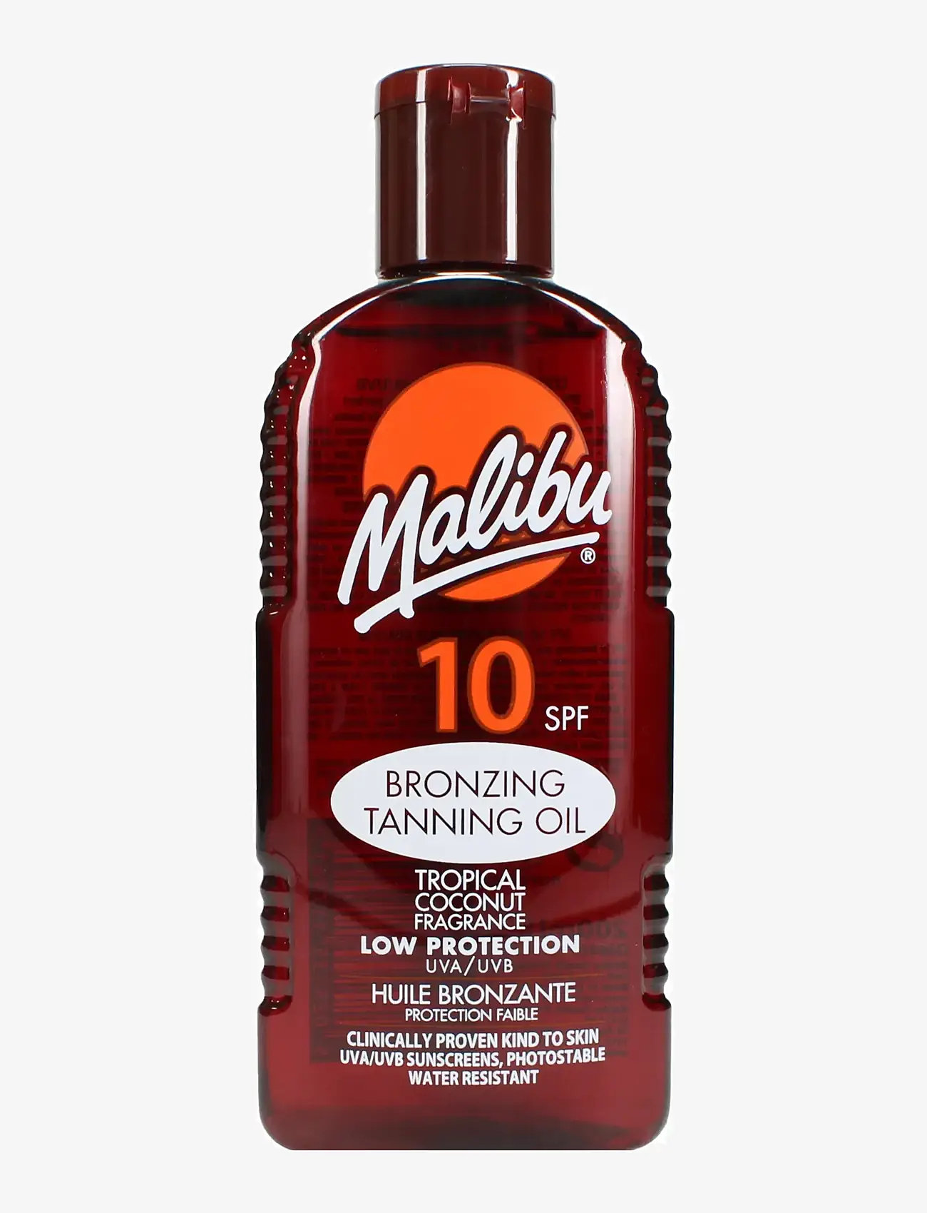 Malibu - MALIBU 200ML SPF 10 BRONZING TANNING OIL - for body - transparent - 0
