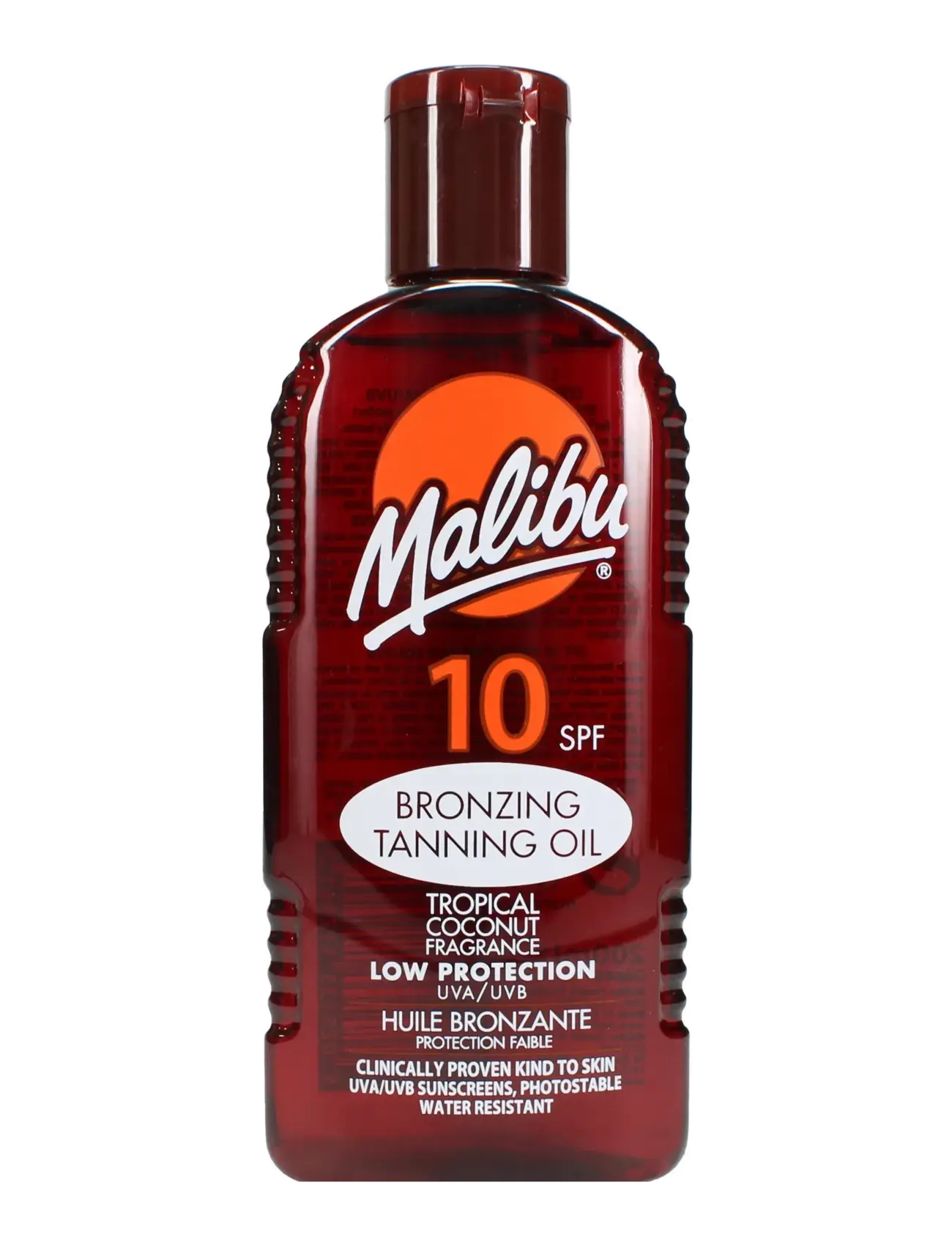 Malibu MALIBU 200ML SPF 10 BRONZING TANNING OIL - Visa allt - TRANSPARENT / clear