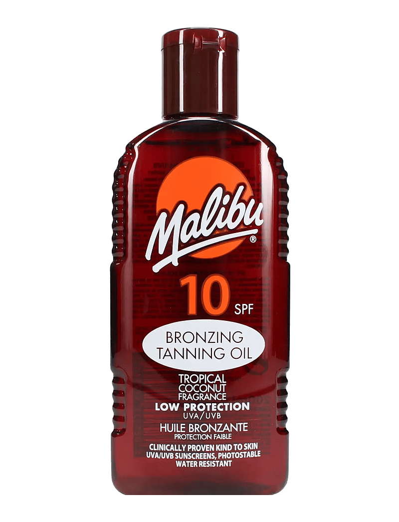 Malibu - MALIBU 200ML SPF 10 BRONZING TANNING OIL - vartalo - transparent - 0