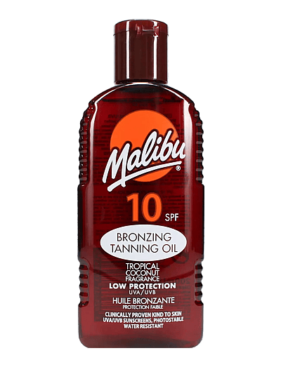 Malibu MALIBU 200ML SPF 10 BRONZING TANNING OIL - Keha - TRANSPARENT / clear