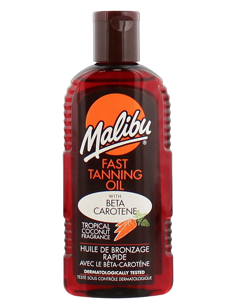 Malibu - MALIBU 200ML FAST TANNING OIL BETA CAROT - nahahooldus - transparent - 0