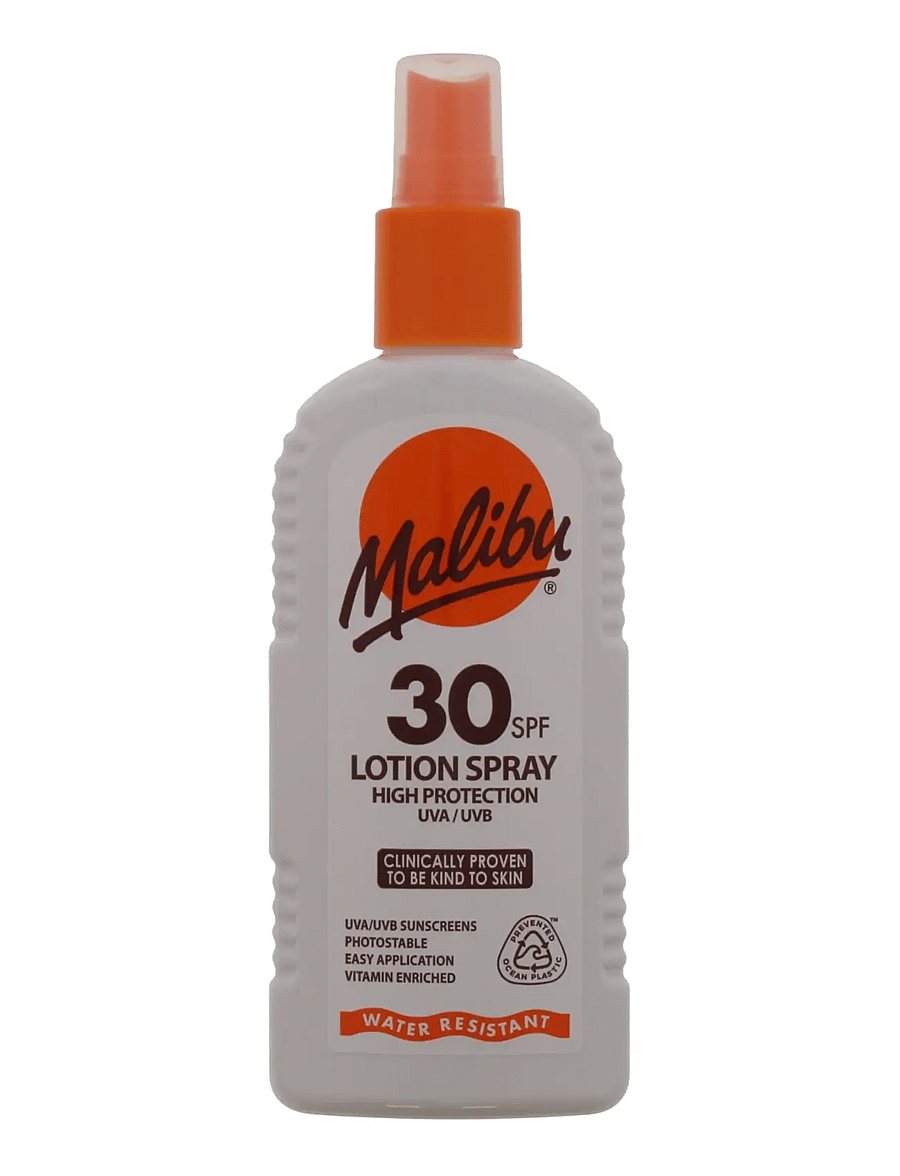 Malibu - MALIBU 200ML SPF 30 LOTION SPRAY - til kroppen - transparent - 0