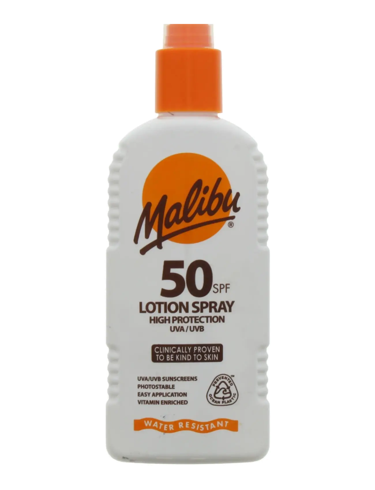 Malibu 200Ml Spf 50 Lotion Spray, Ansigt, Nude, Str: 200 ML