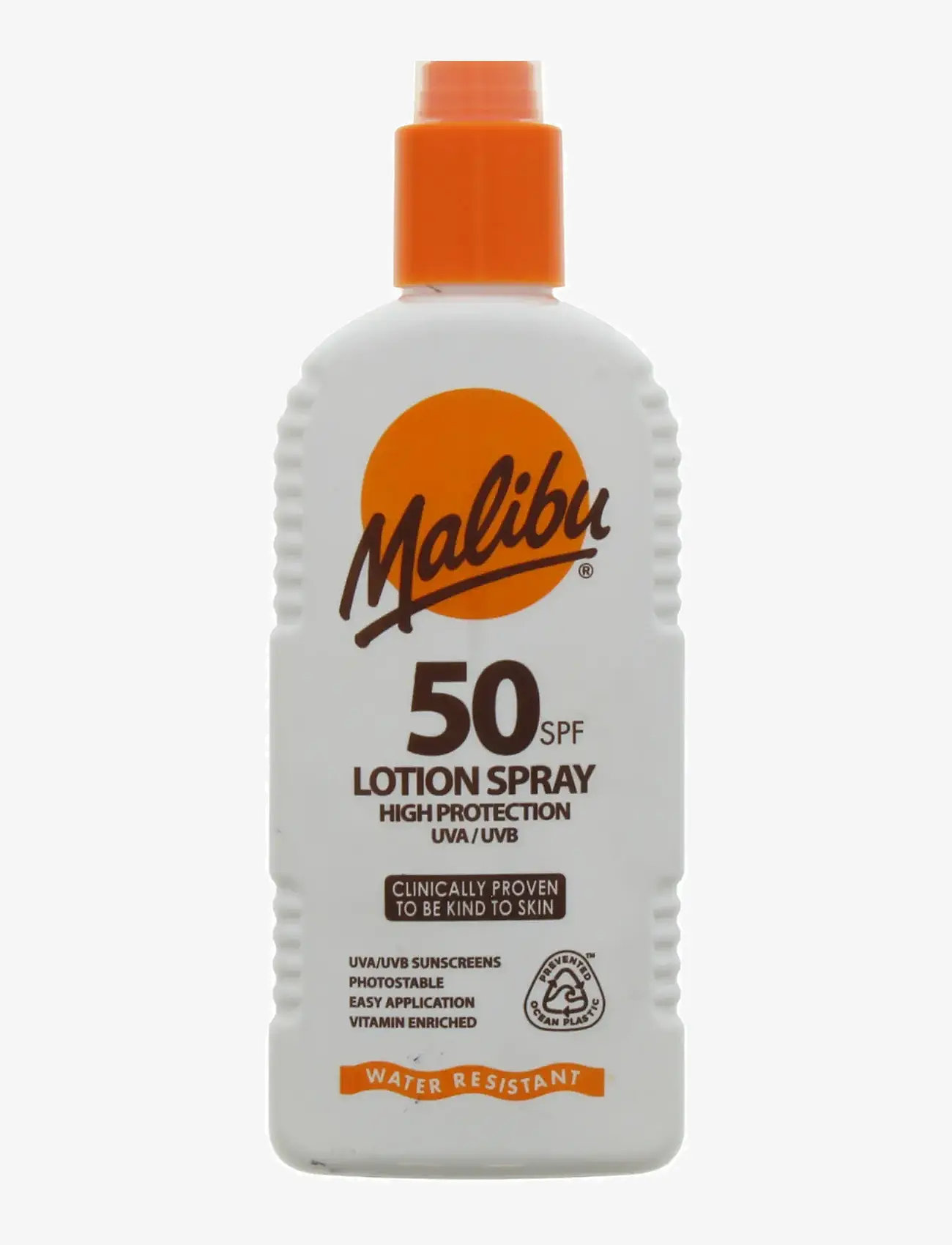 Malibu - MALIBU 200ML SPF 50 LOTION SPRAY - til ansigtet - transparent - 0