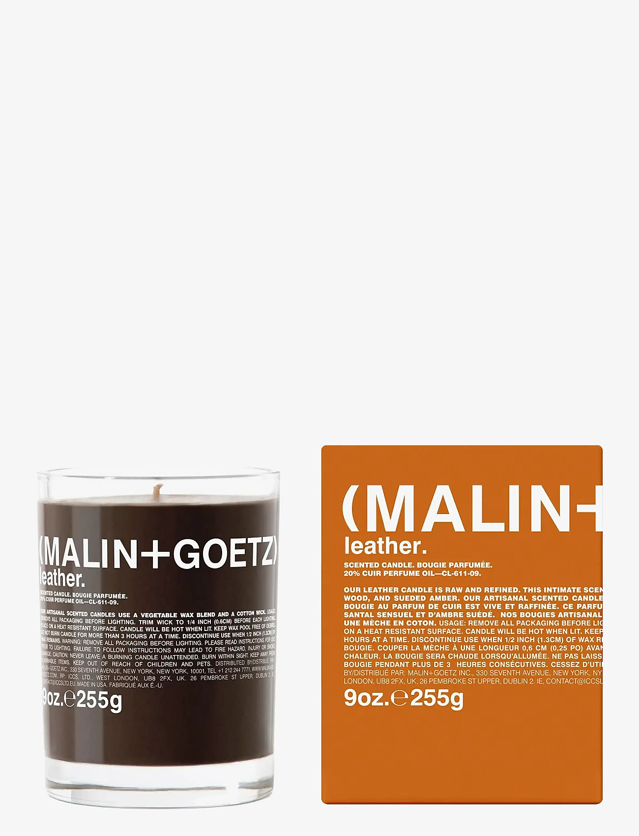 Malin+Goetz - Leather Candle - over 500 kr - no color - 0