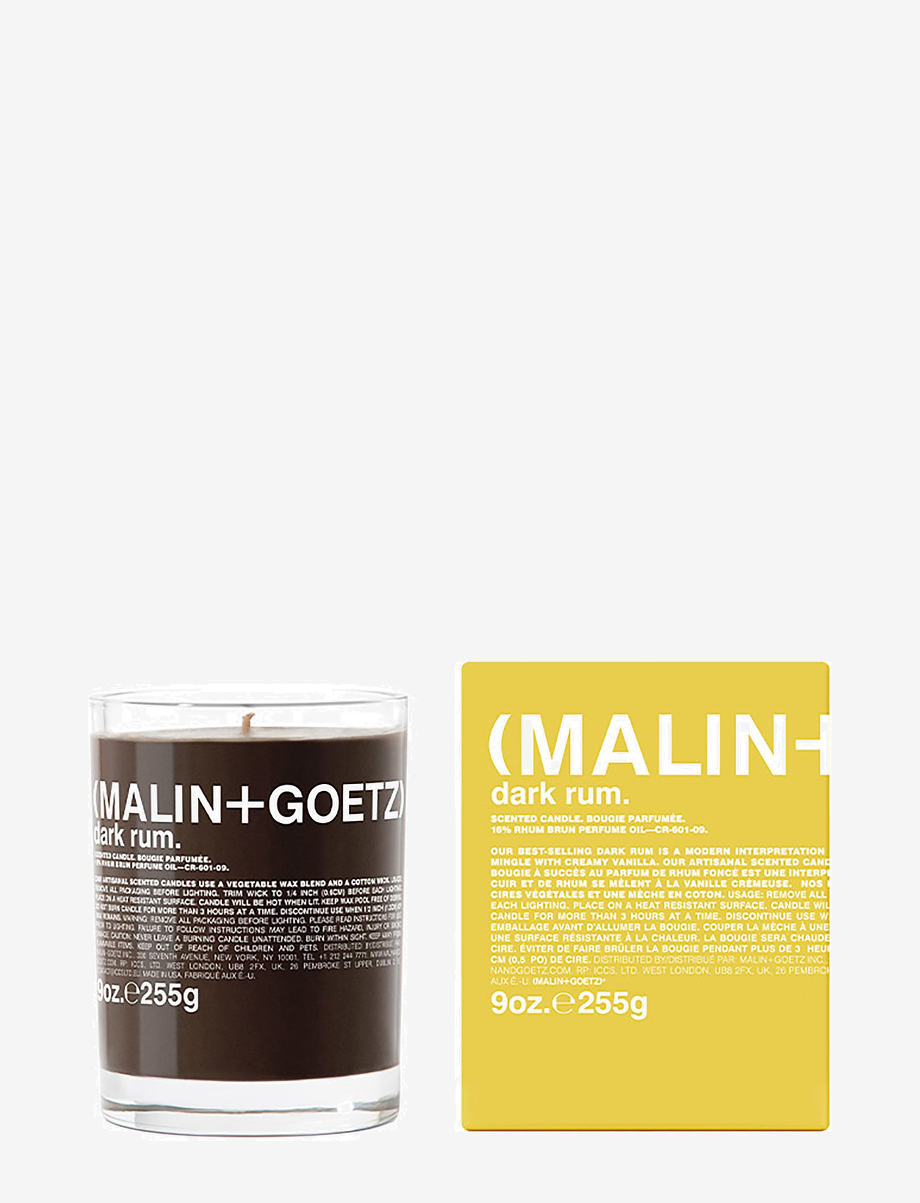 Malin+Goetz - Dark Rum Candle - above 500kr - no colour - 0