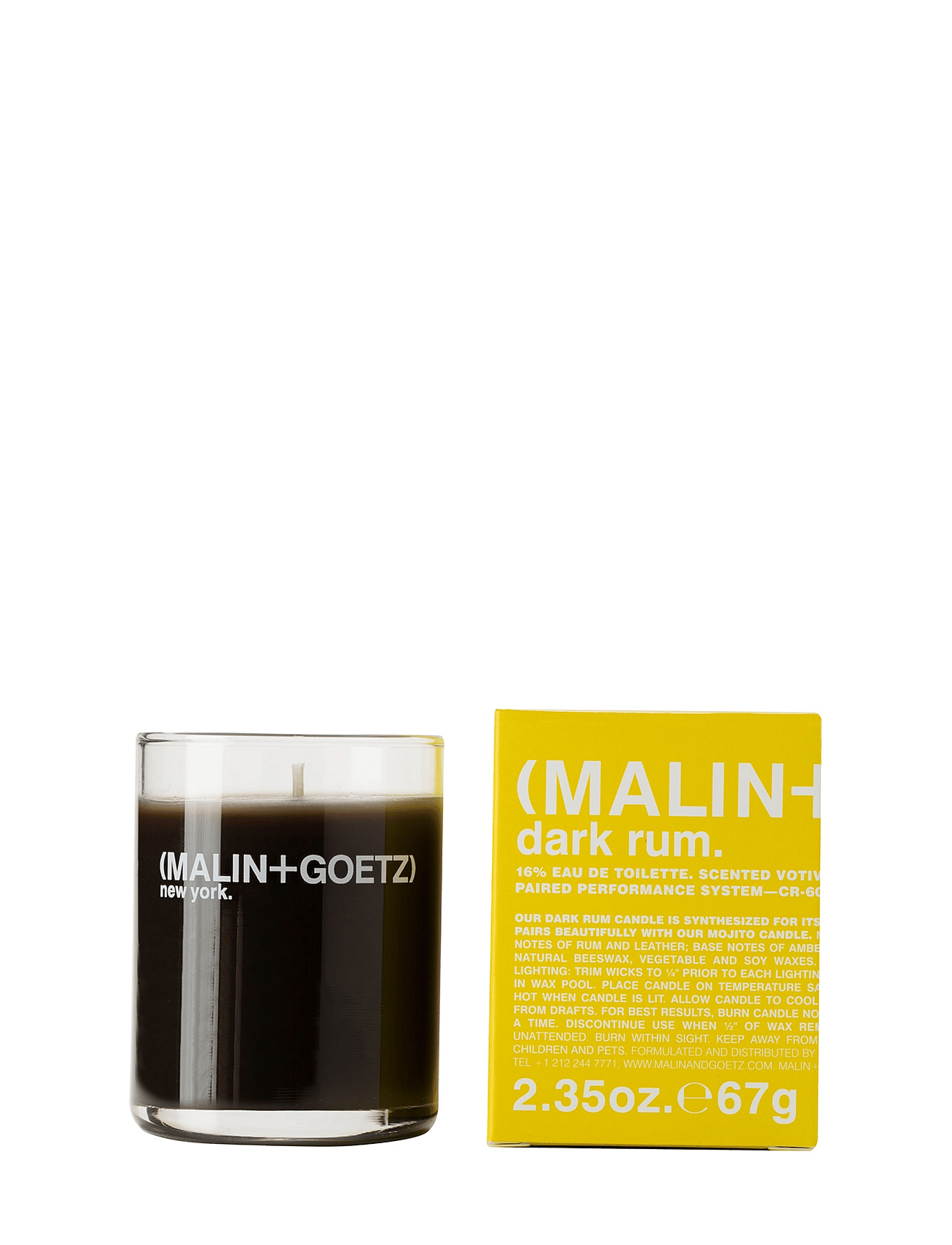 Dark Rum Votive - NO COLOUR
