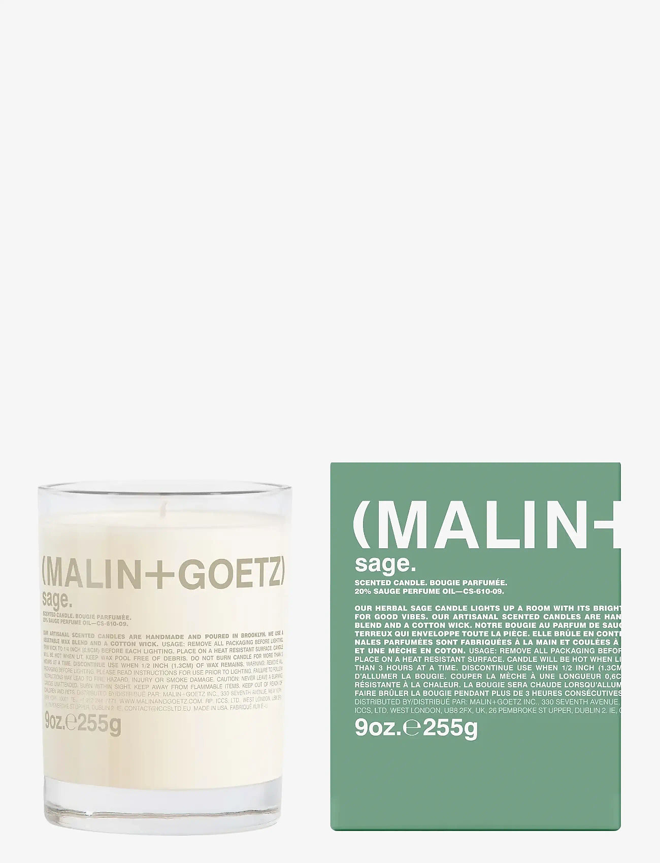 Malin+Goetz - Sage Candle - above 500kr - no colour - 0
